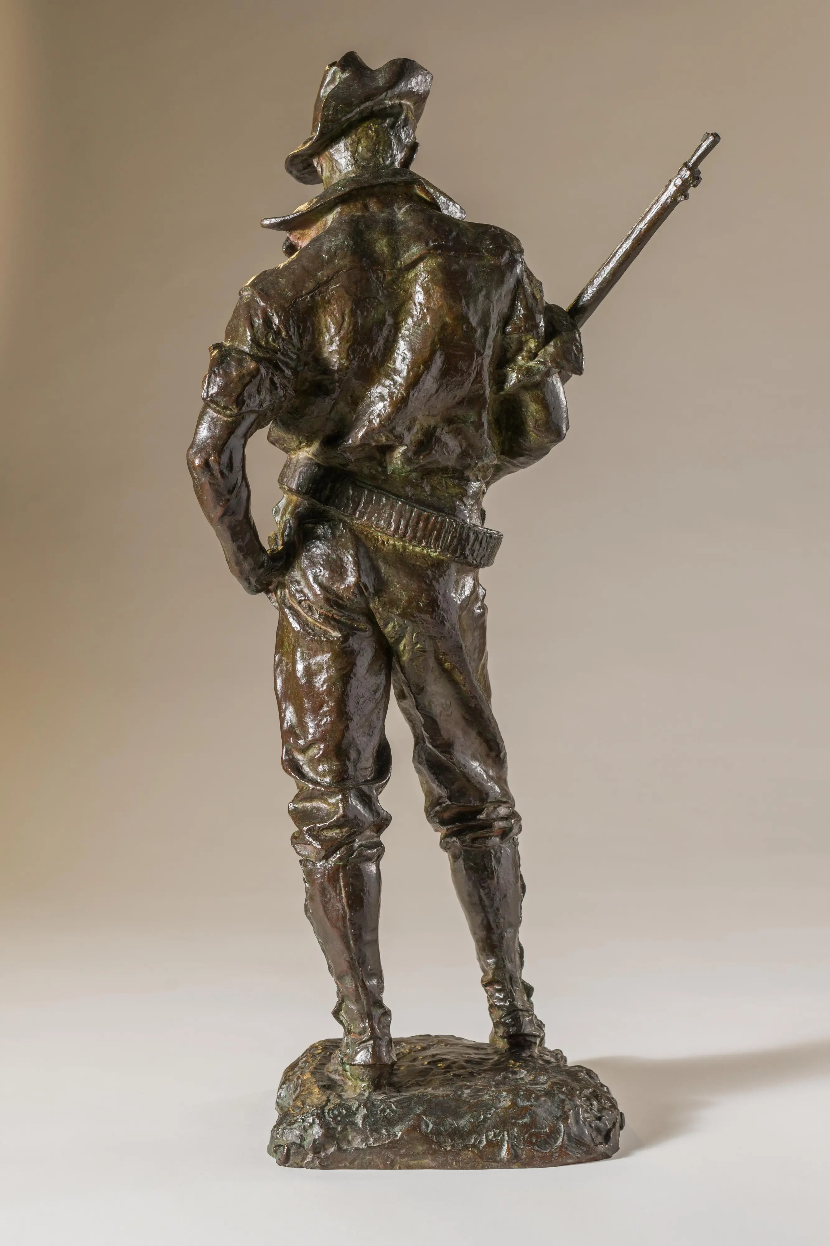 16709, Allen George Newman, The Hiker, modeled 1904, this cast 1910