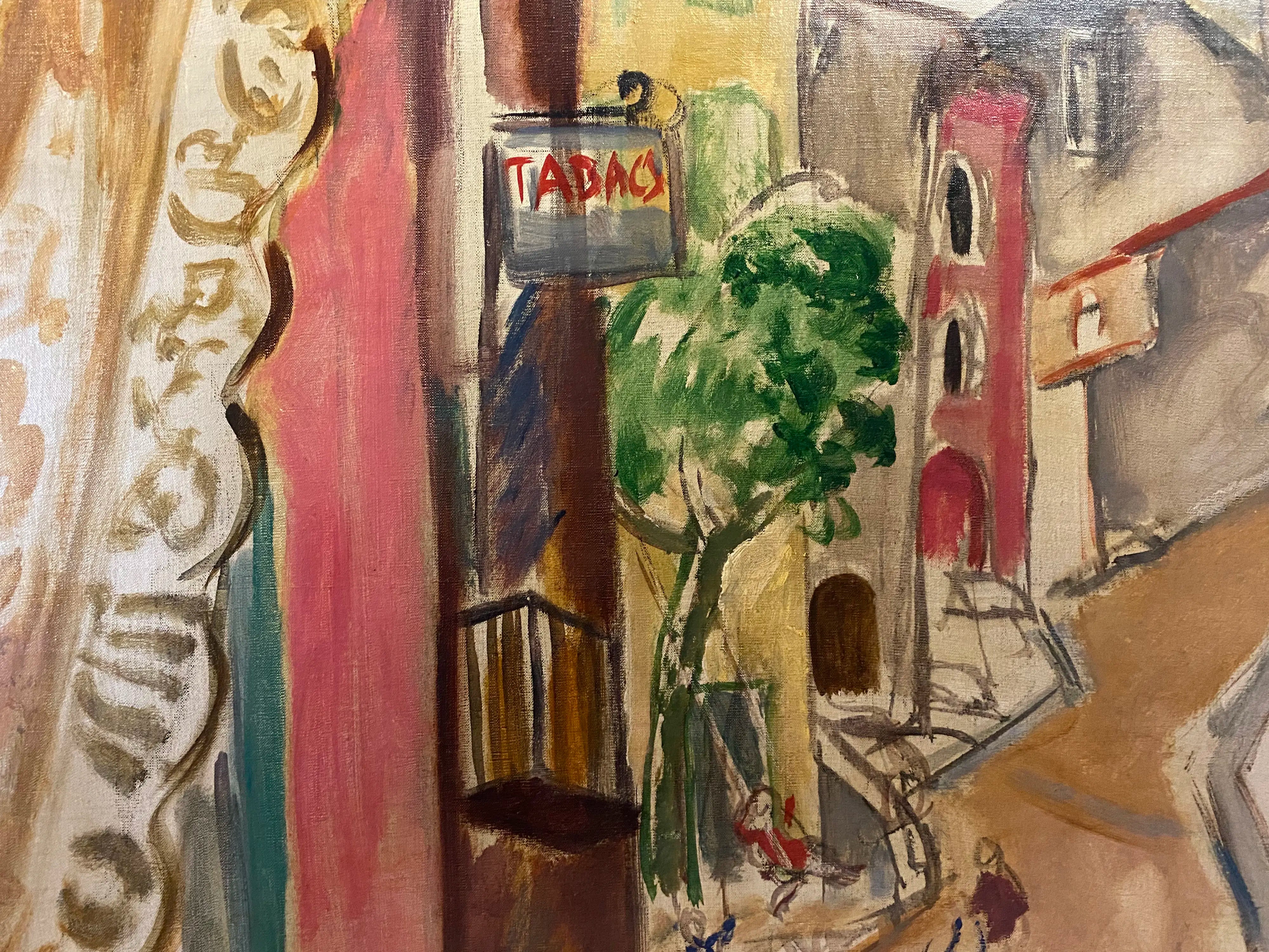 17107, Waldo Pierce, View From My Room, Spain, 1925