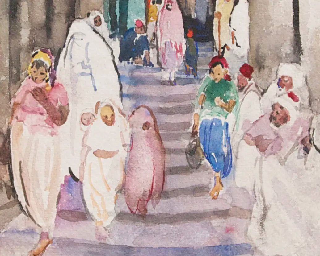 14974, Martha Walter, Archway, North Africa, Circa 1930