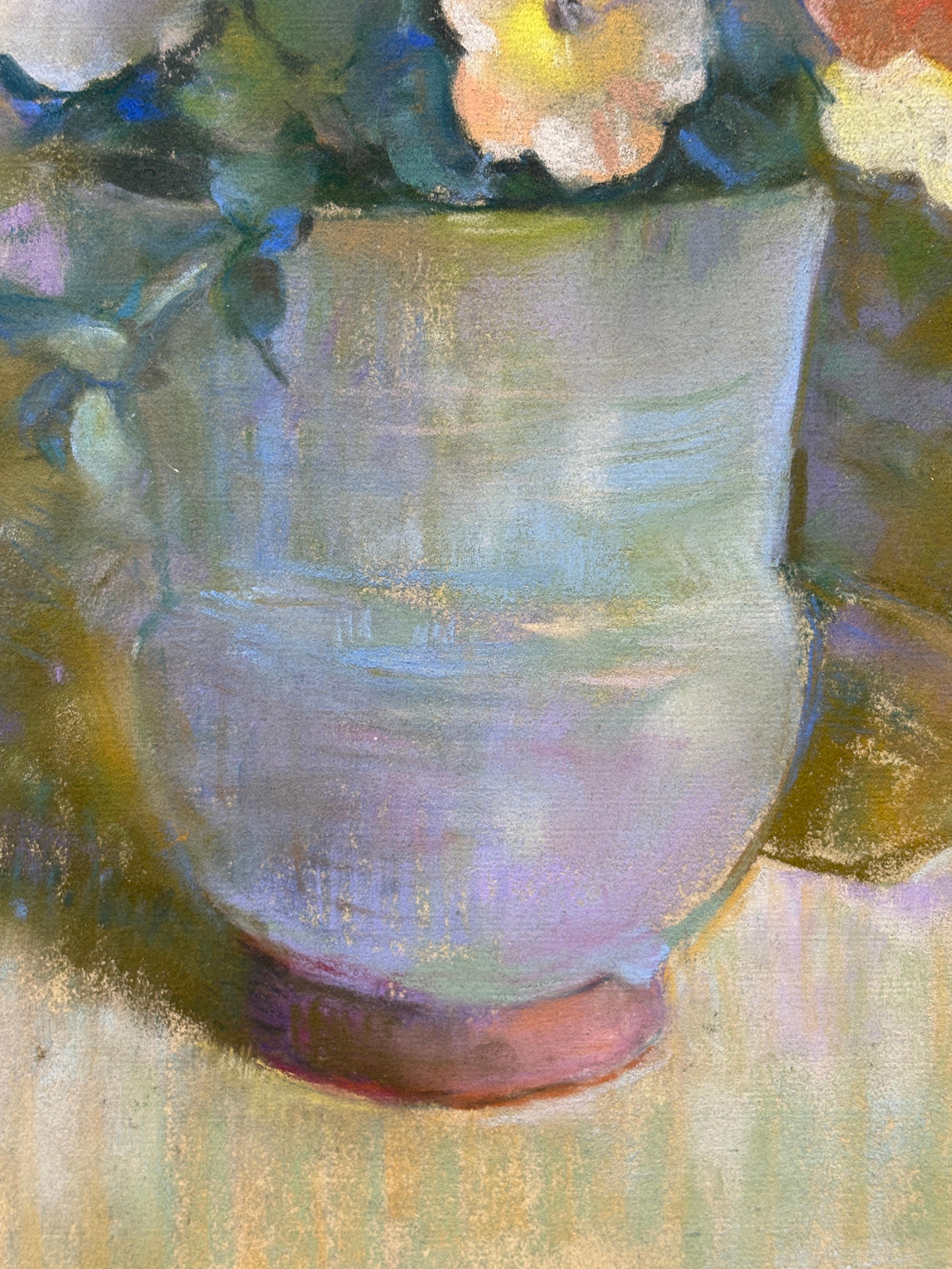 14820, Laura Coombs Hills, Pink and White Petunias, circa 1930