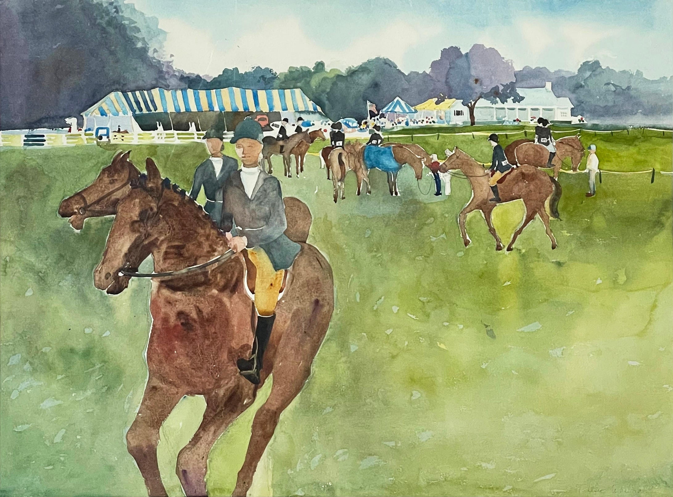 18085, Tuftsie Whelihan , Wilton Riding Club, circa 1978