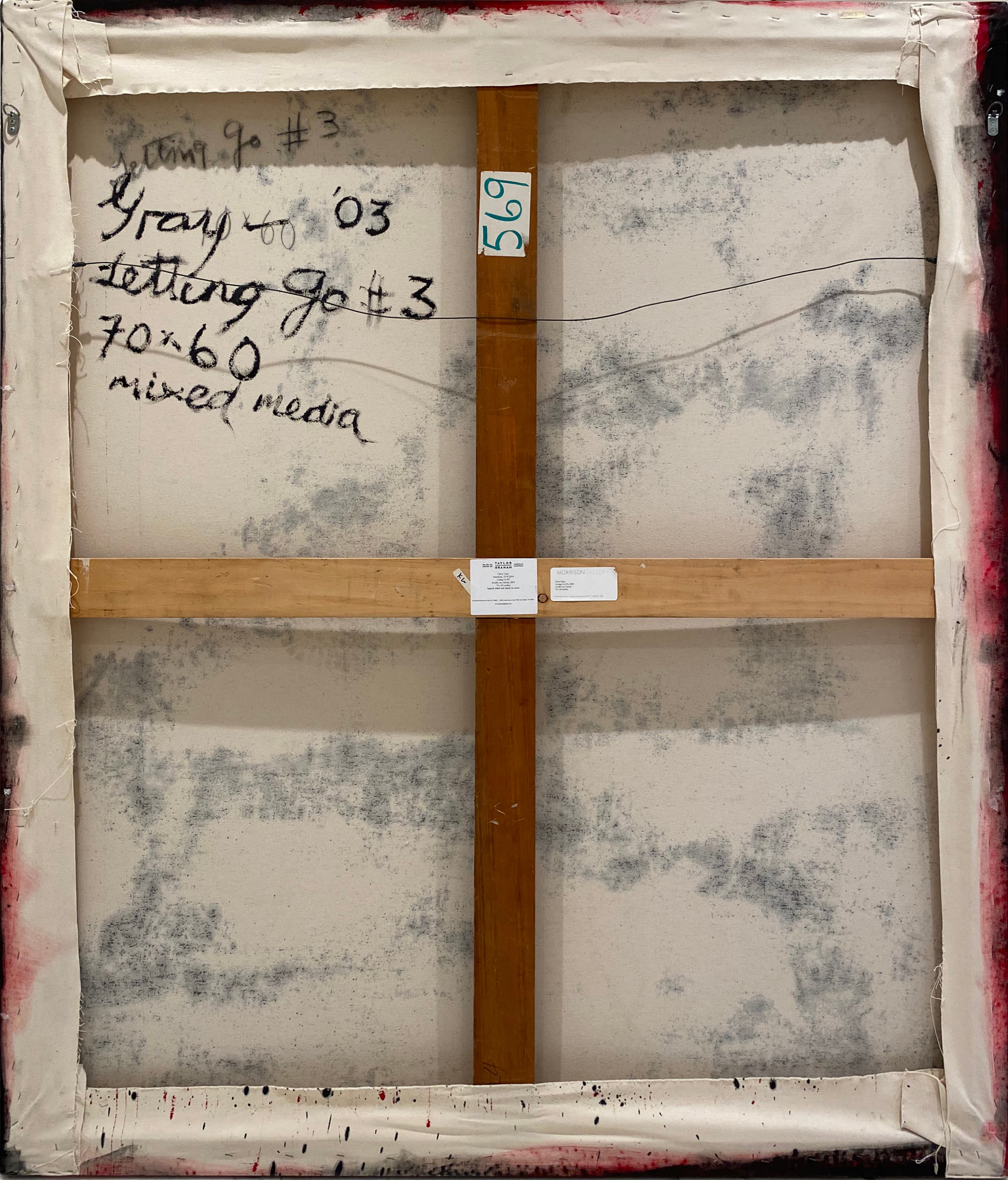 14797, Cleve Gray, Letting Go #3, 2003
