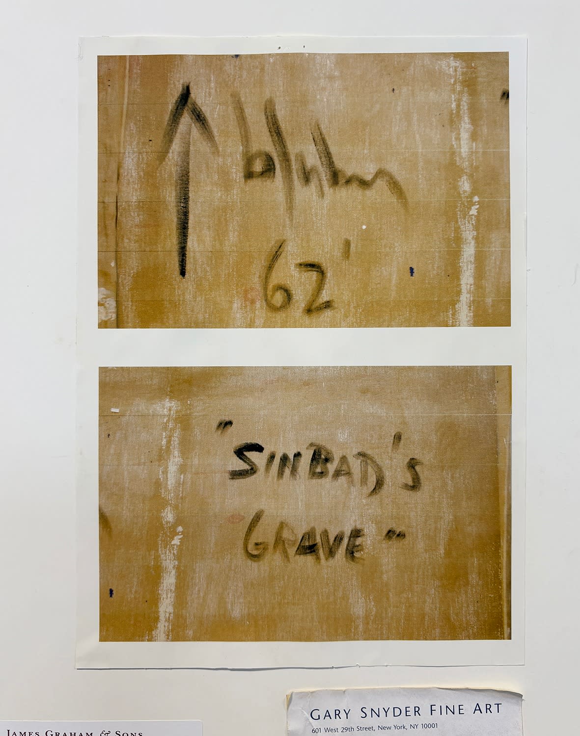 18753, Norman Bluhm, Sinbad's Grave, 1962