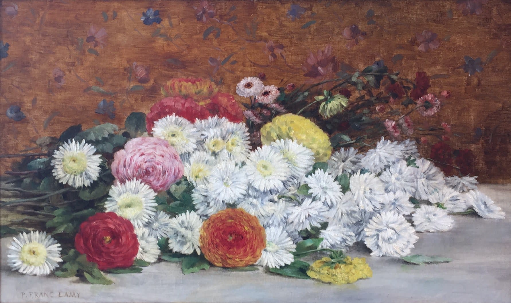 15869, Pierre Désiré Eugène Franc Lamy, Bouquet de Jardin, Circa 1890