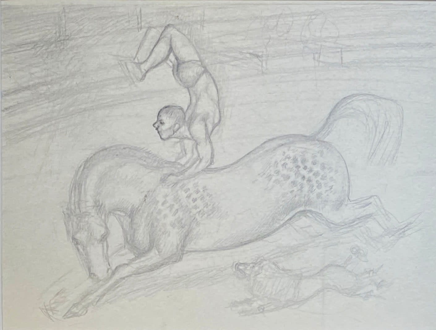 18317, Simka Simkhovitch, Circus Rider, circa 1928