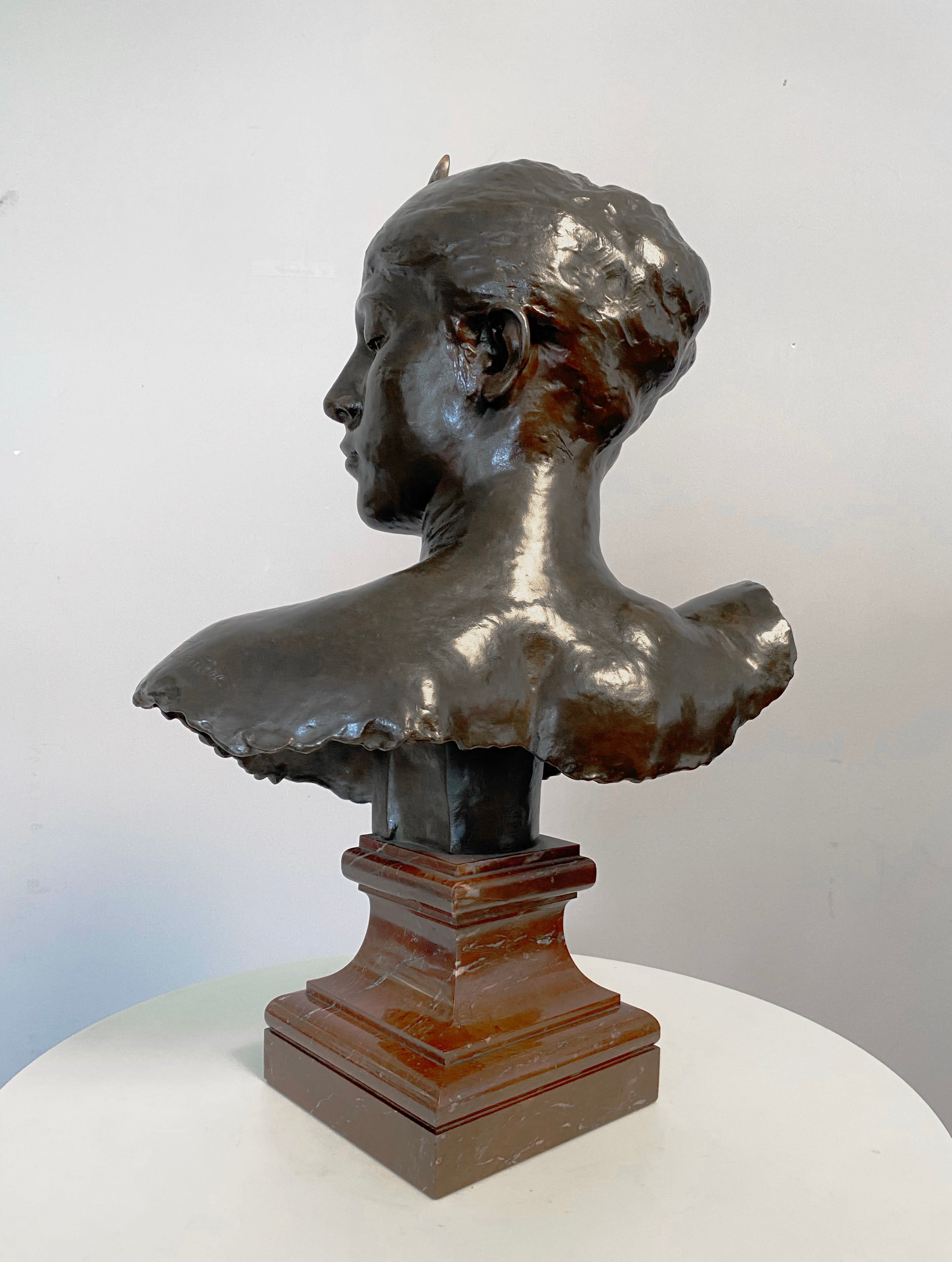 18190, Jean Alexandre Joseph Falguière, Bust of Diana, circa 1882