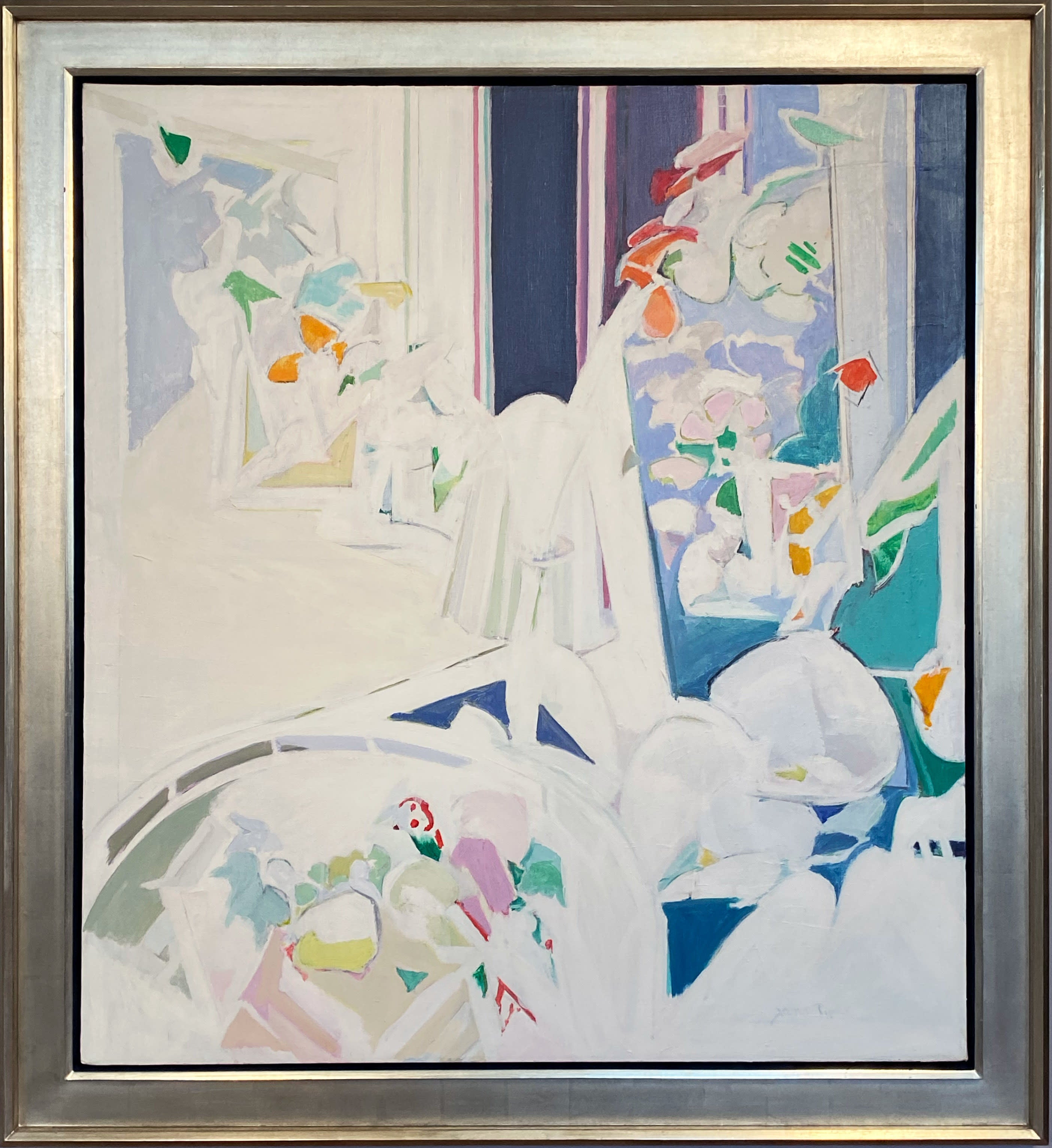 17211, Jane Piper, Poppies by a Park, 1971