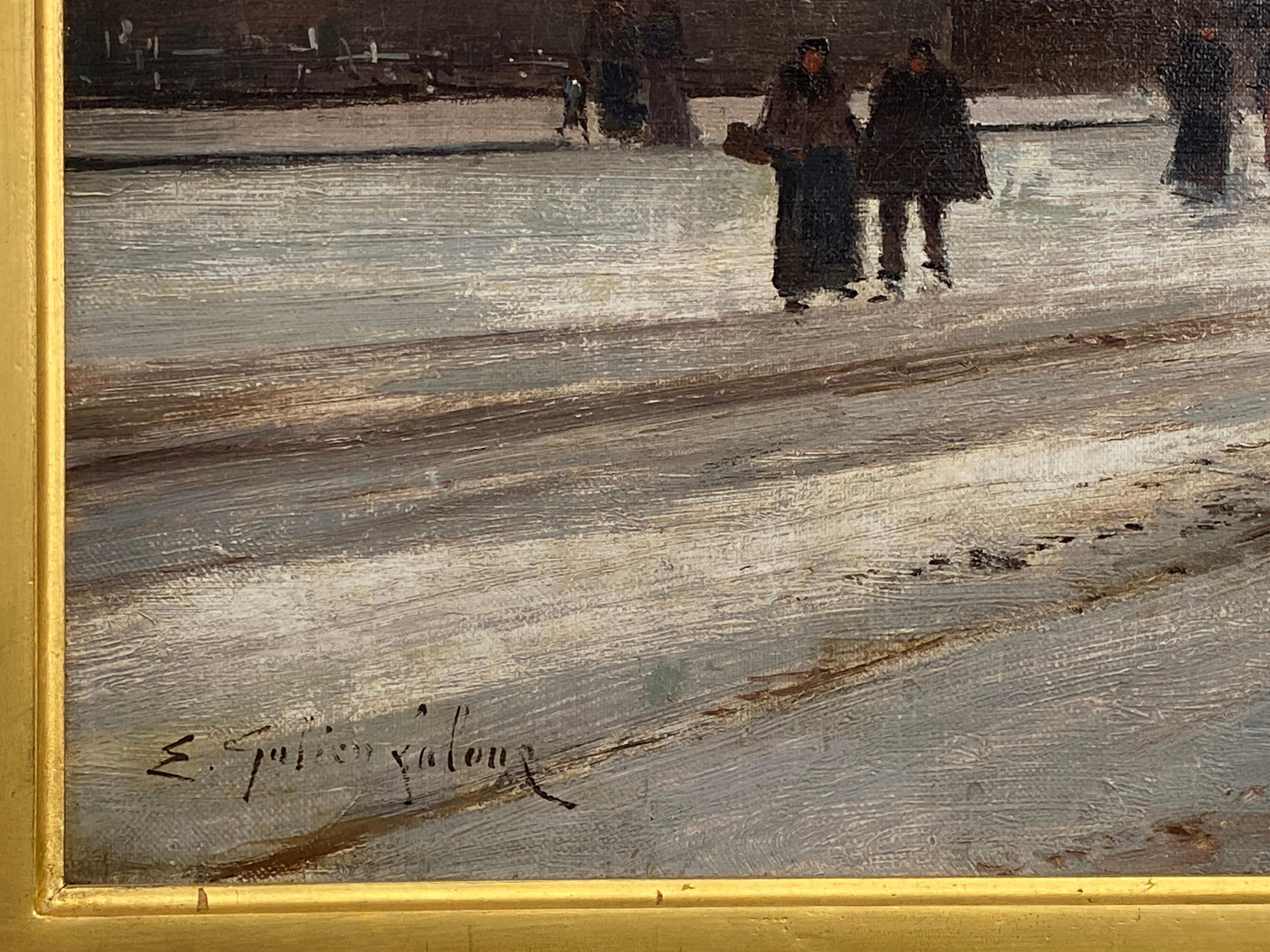 18422, Eugene Galien-Laloue, Rue à Montmartre