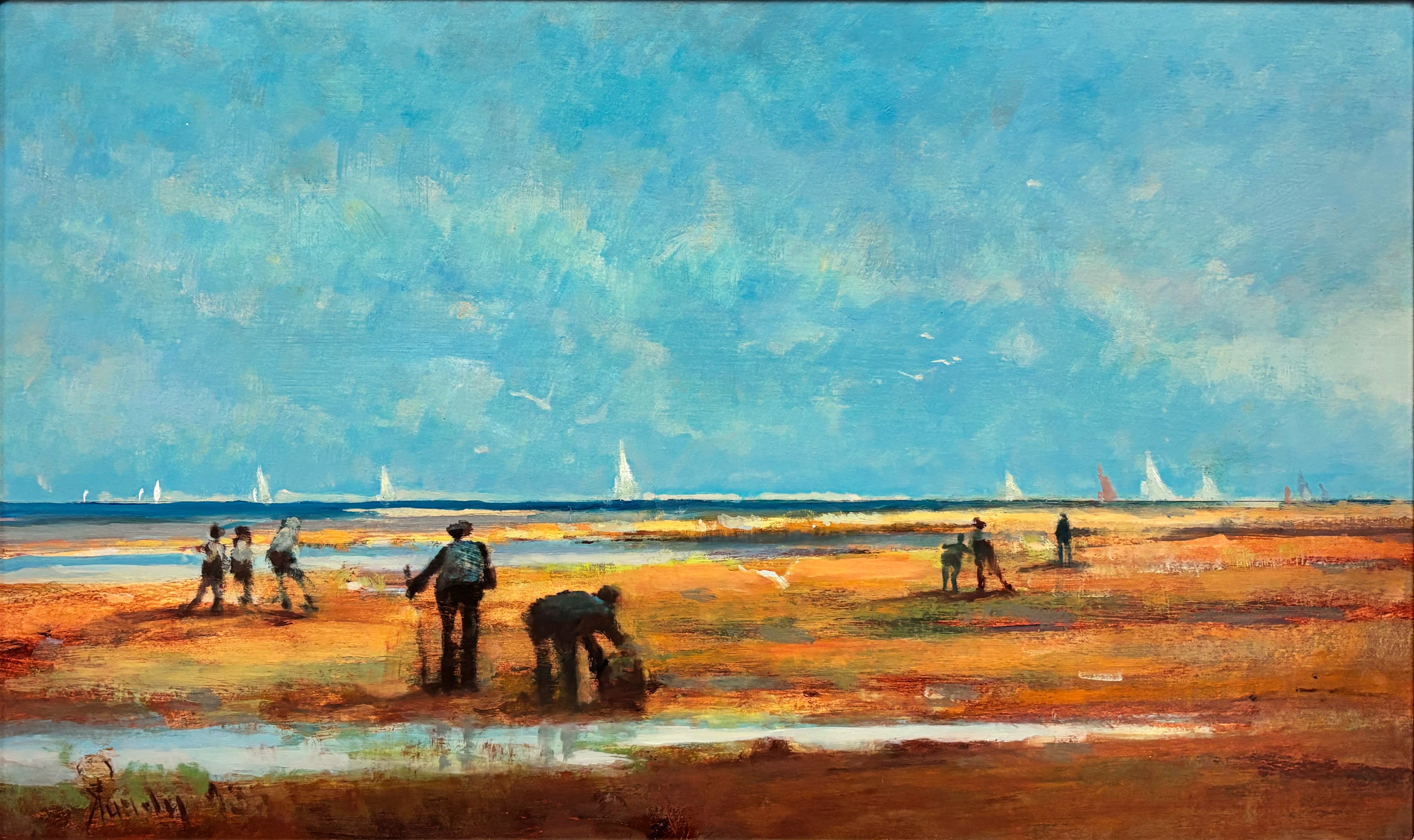 15401, Donald R. Purdy, Clam Diggers, 1993