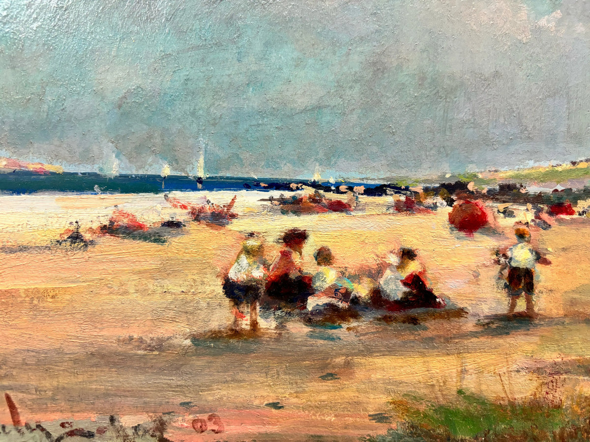 15408, Donald R. Purdy, Heavy Skies at the Beach, 2003