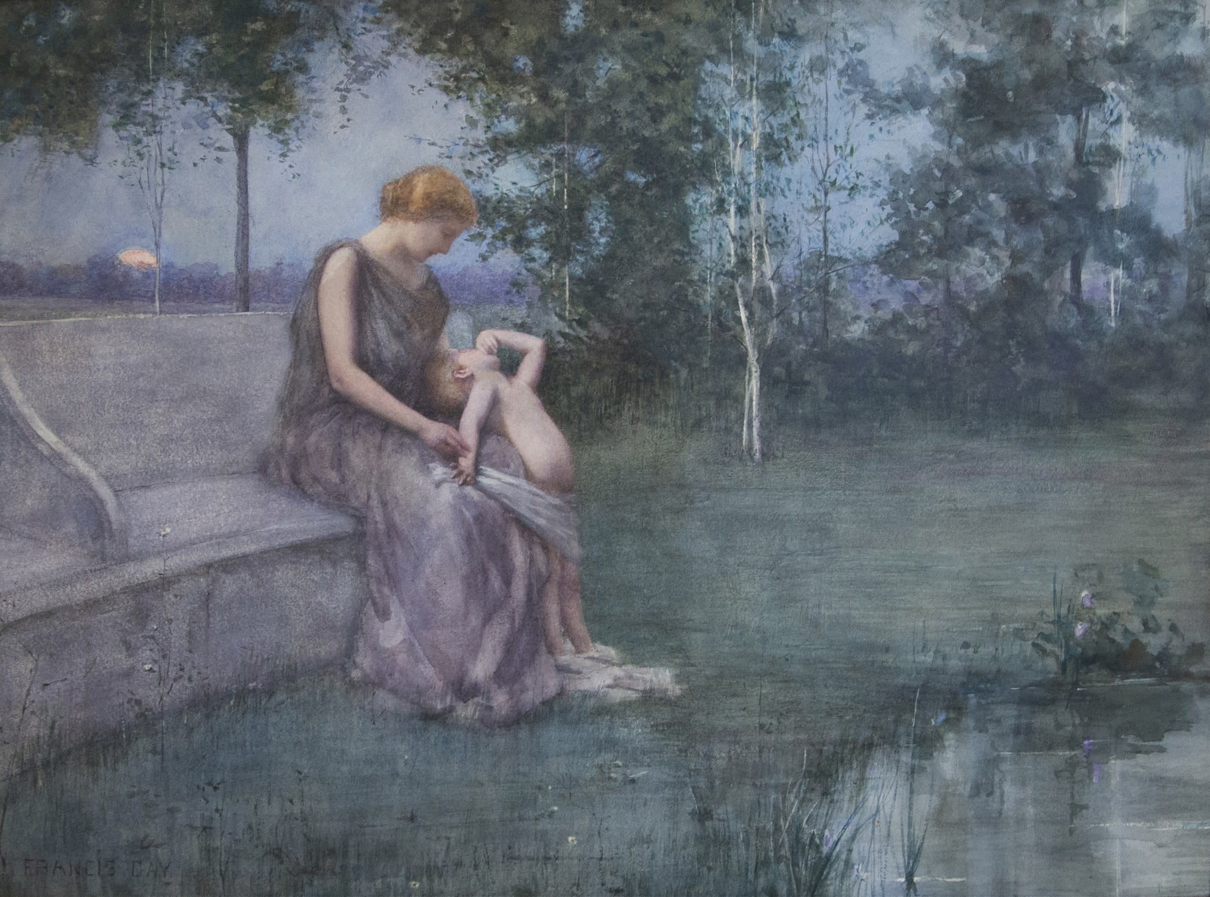 06172, James Francis Day, Mother and Child, circa 1890