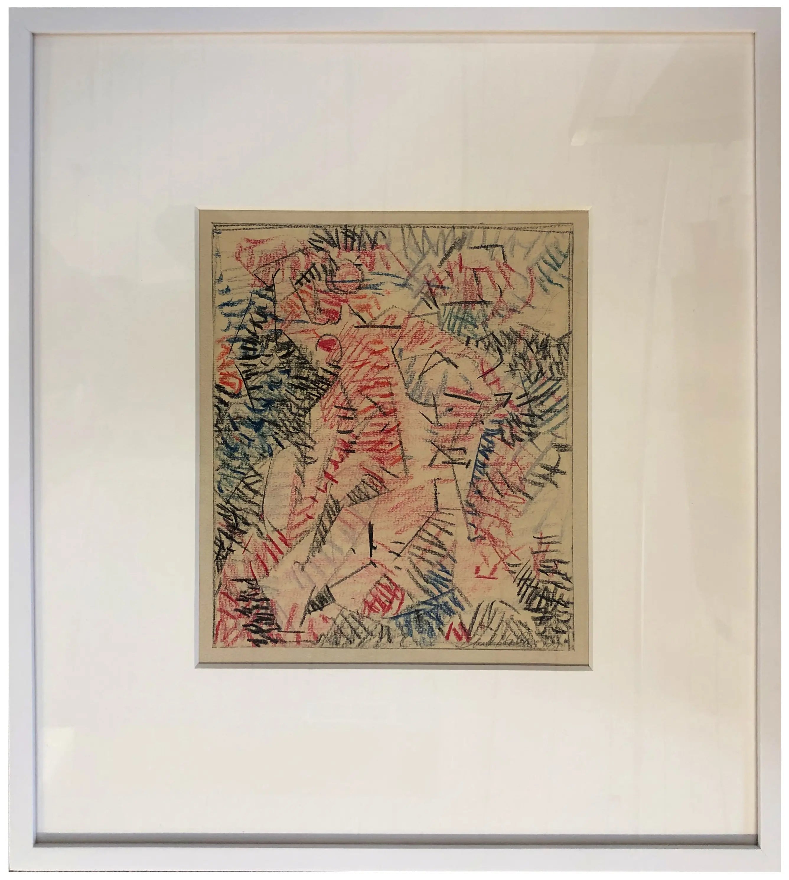 16859, Carl Holty, Europa and the Bull, 1951