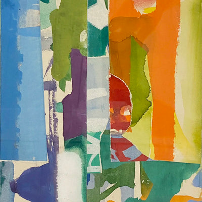 16790, Carl Holty, Collage #385, 1958