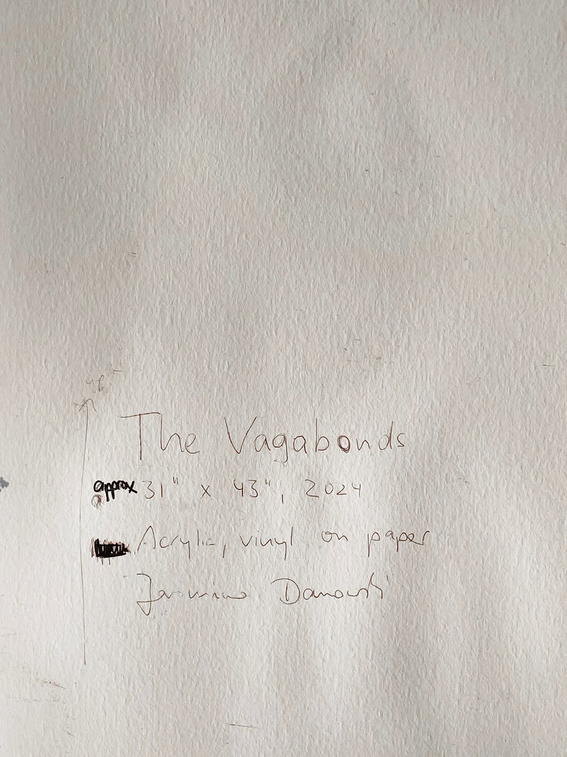 18693, Jasmina Danowski, The Vagabonds, 2024