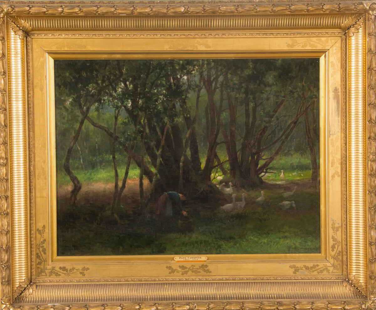 14068, Paul Cornoyer, Goose Girl, 1904
