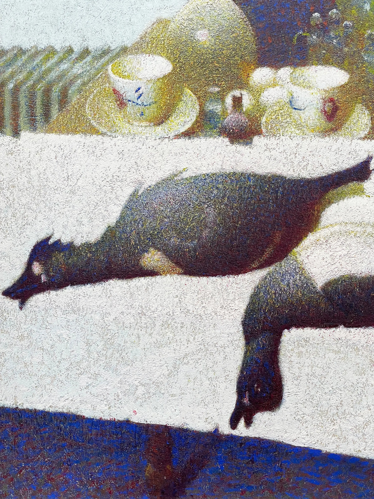 16047, Carl Schmitt, Ducks in the Studio, c. 1973