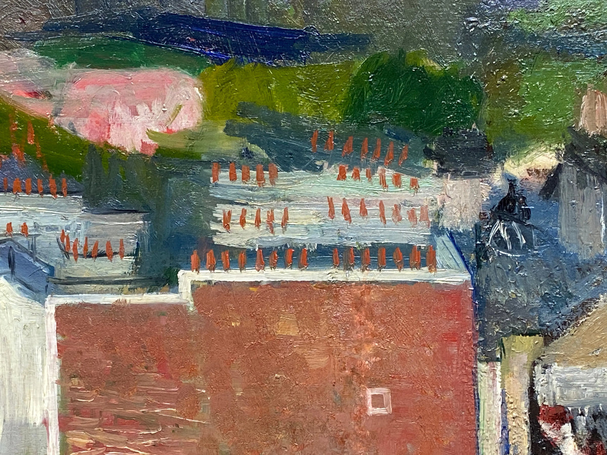 18874, Suzanne Valadon, Paysage aux Batiments Rouges, 1914