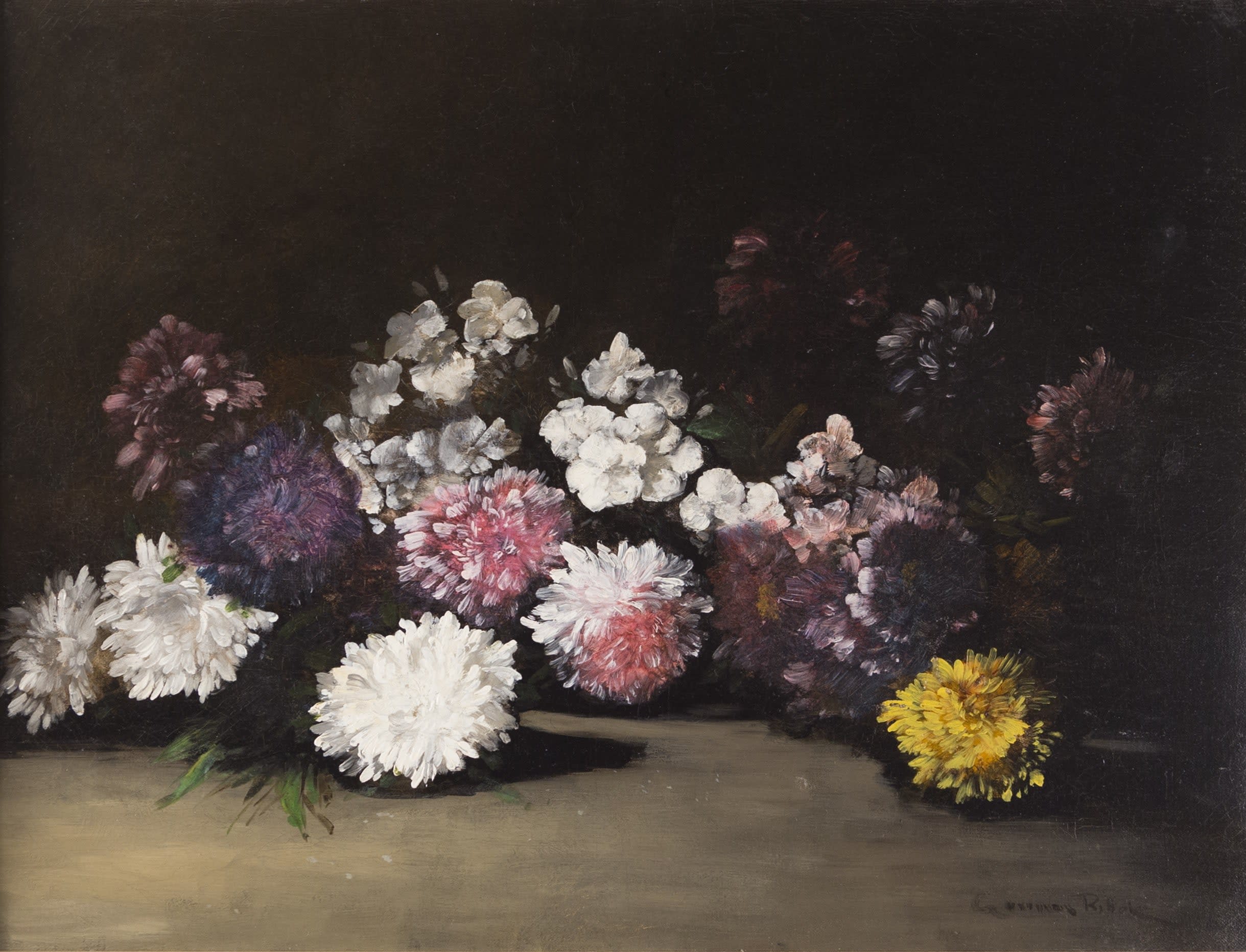 15729, Germain Théodore Ribot, Chrysanthemums