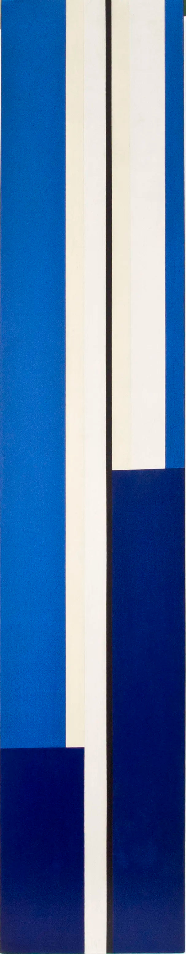 13962, Ilya Bolotowsky, Trylon Blue and Yellow, 1972