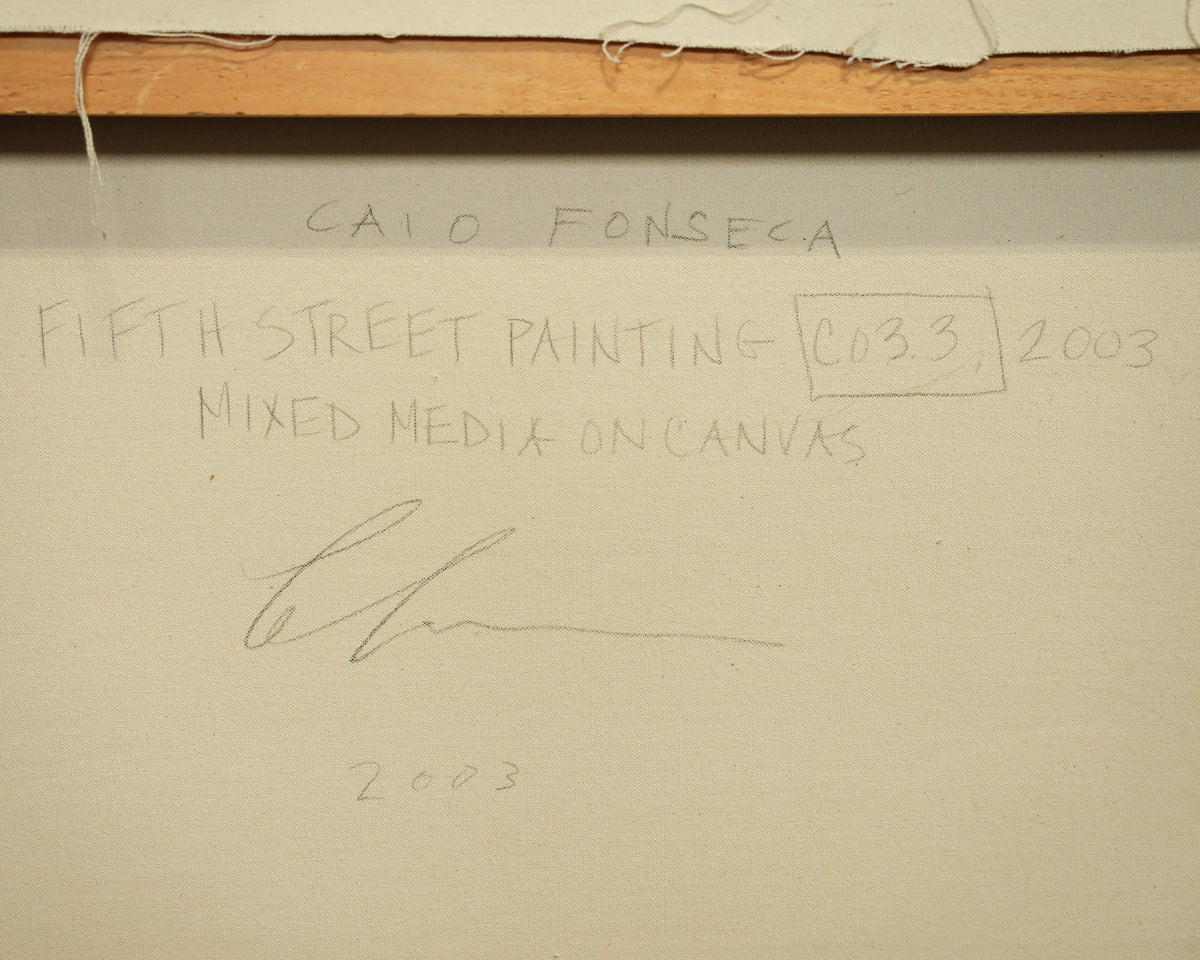 18893, Caio Fonseca, FIFTH STREET PAINTING C03.3, 2003