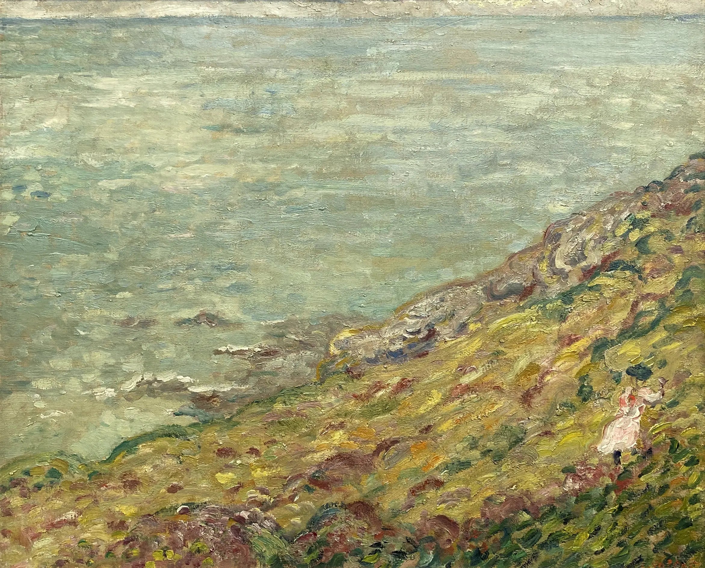 18566, Louis Valtat, Promeneuse au Bord de la Mer, 1903