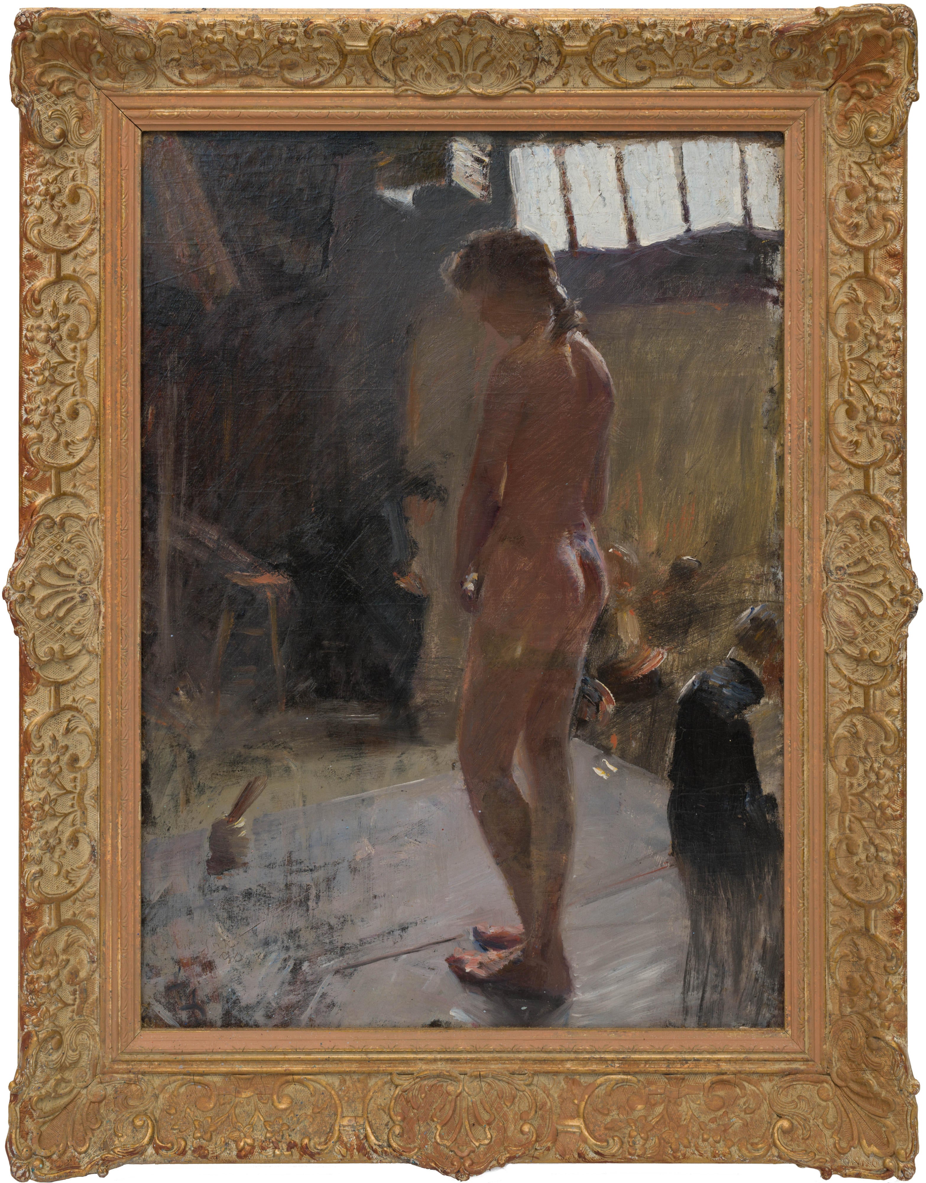 16315, Frederick Trapp Friis, The Drawing Class, 1890-1900