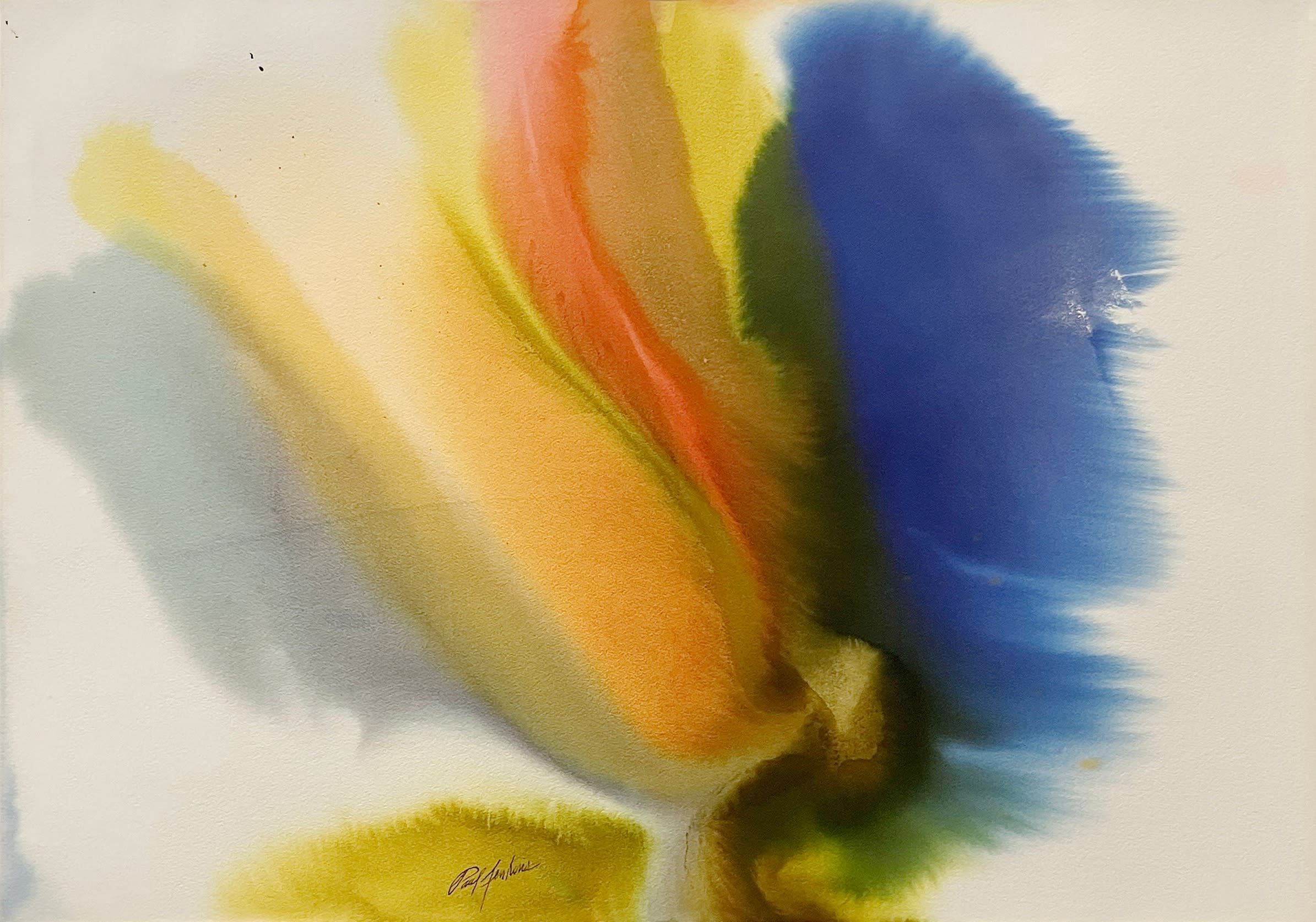 18525, Paul Jenkins, Phenomena Ritual Year, 1980