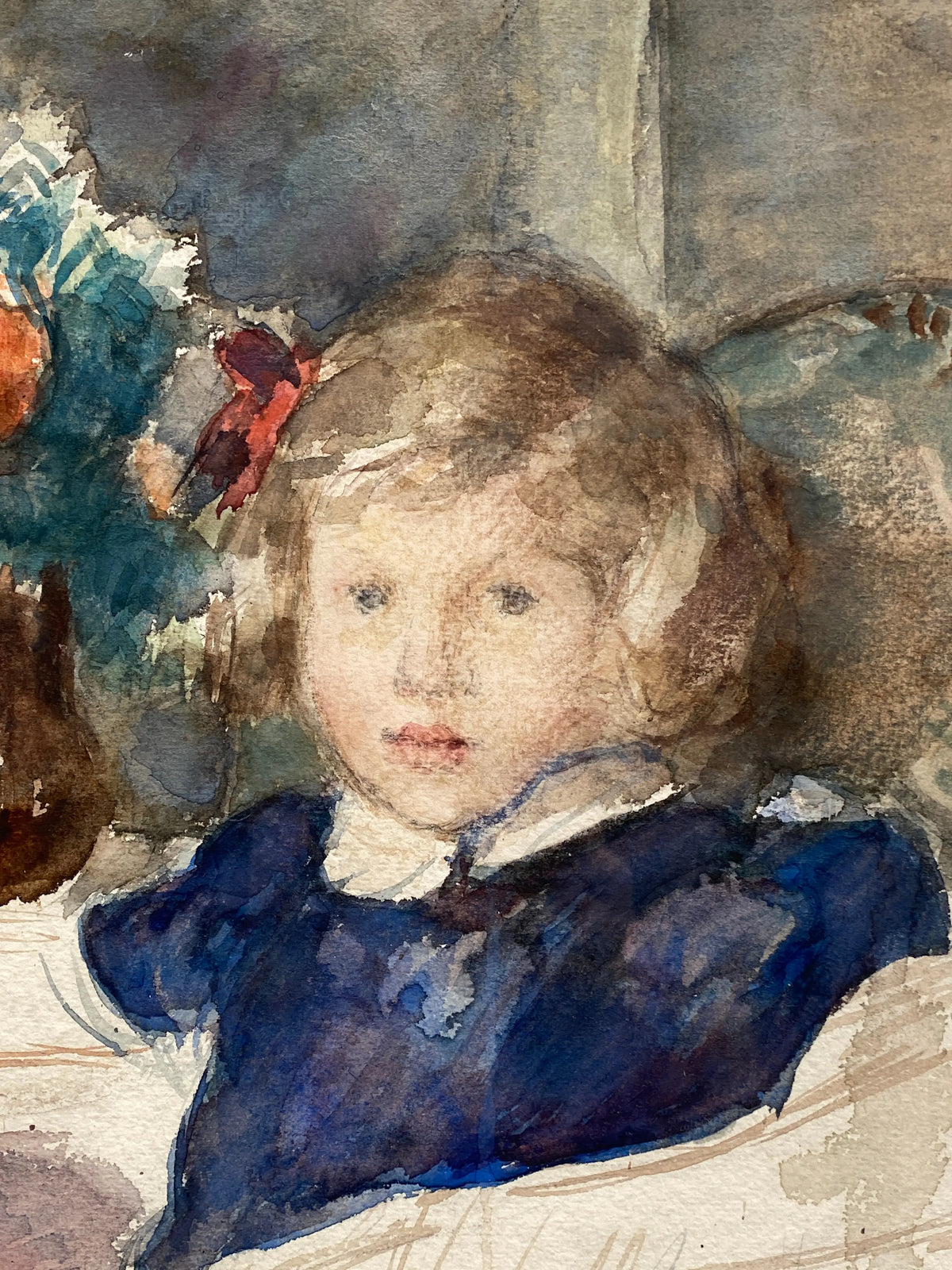 15541, Simka Simkhovitch, Sonya in Blue, c. 1936