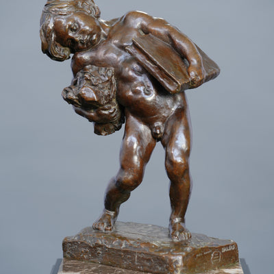 16495, Aimé-Jules Dalou, Labour's Child (From "The Triumph Of The Republic"), c. 1900