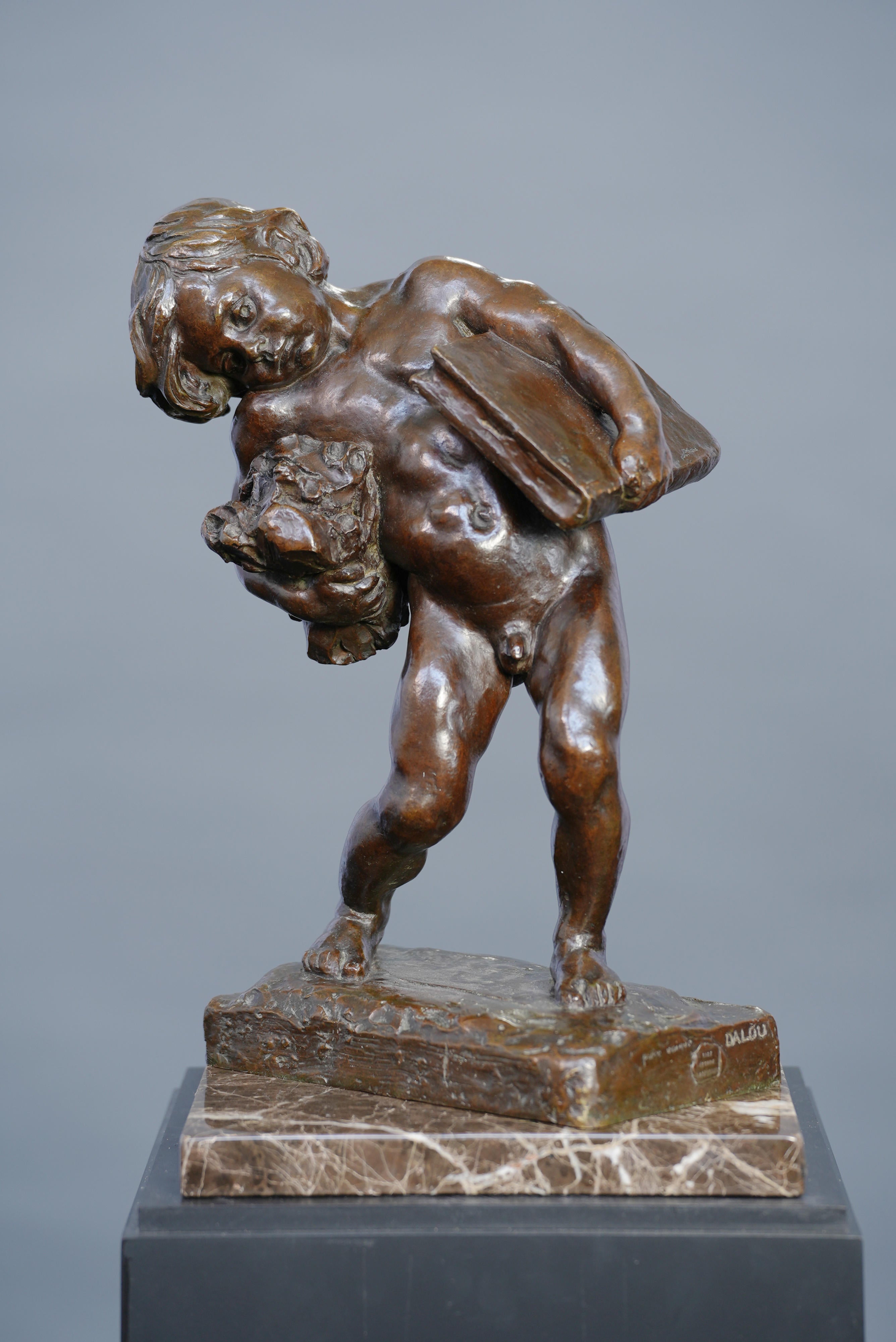 16495, Aimé-Jules Dalou, Labour's Child (From "The Triumph Of The Republic"), Circa 1900
