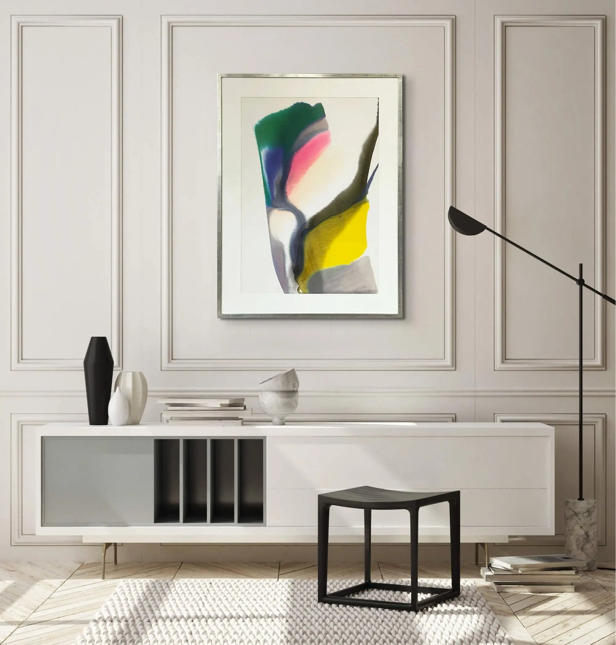 18010, Paul Jenkins, Phenomena Stone Strap, 1975