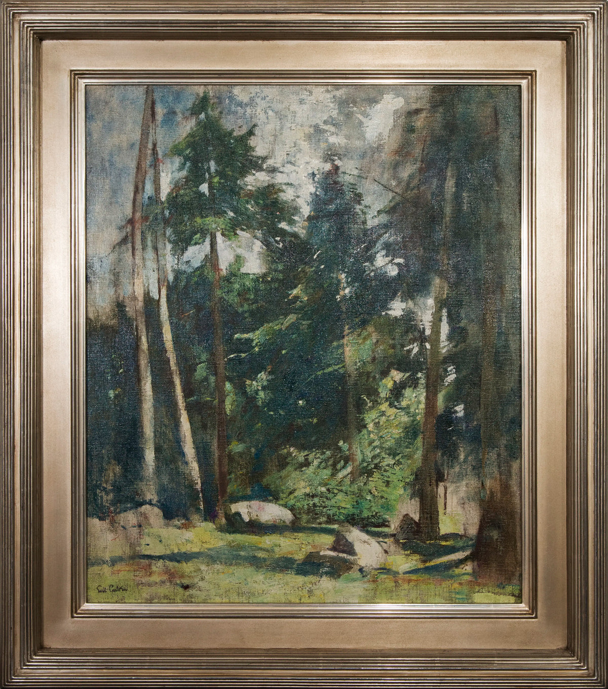 16151, Soren Emil Carlsen, Forest Clearing, c. 1931