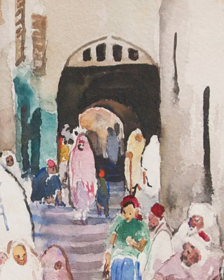 14974, Martha Walter, Archway, North Africa, Circa 1930