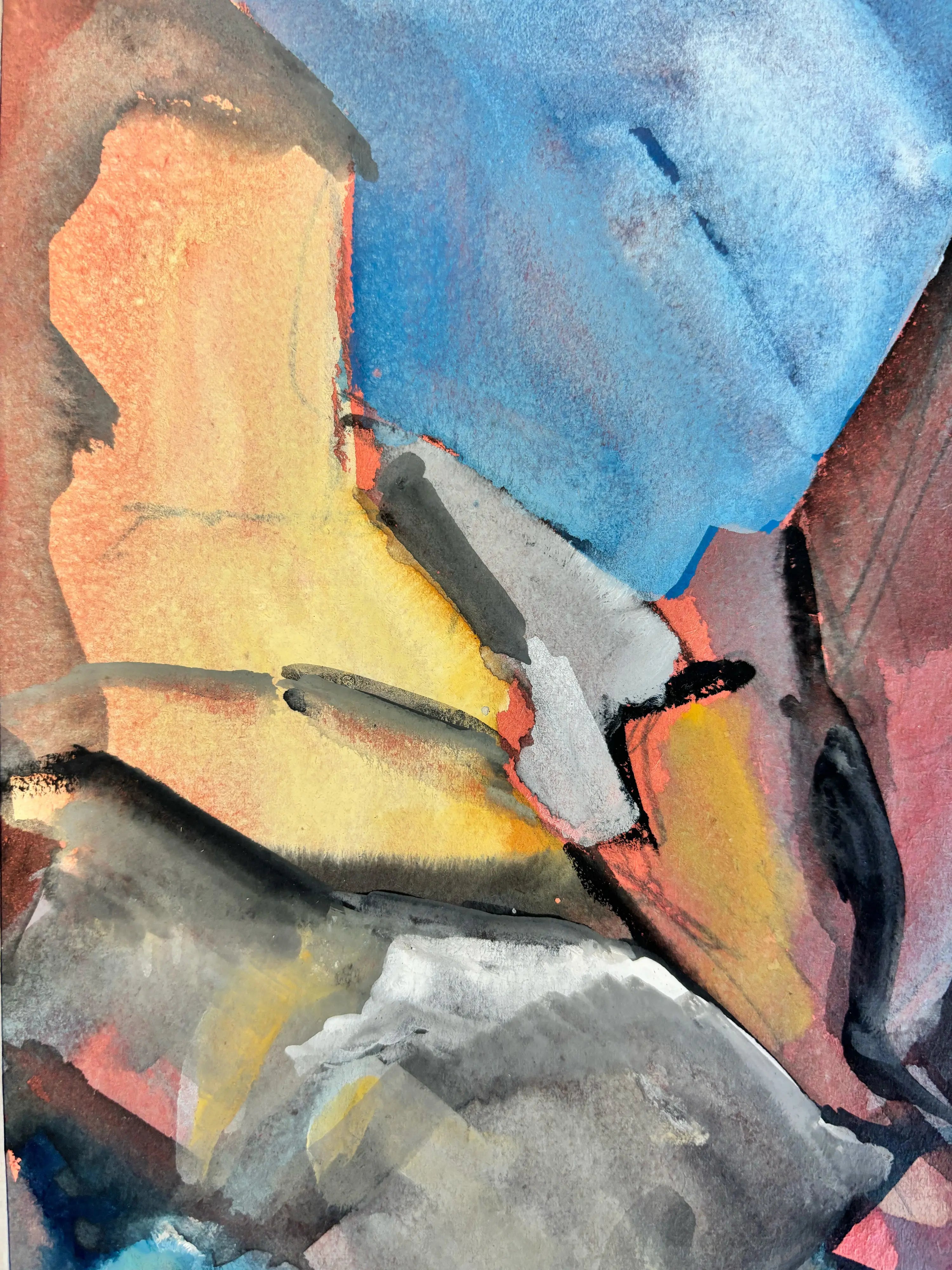 16582, Albert Wein, Rocky Formation; Monhegan (Red Rocks)