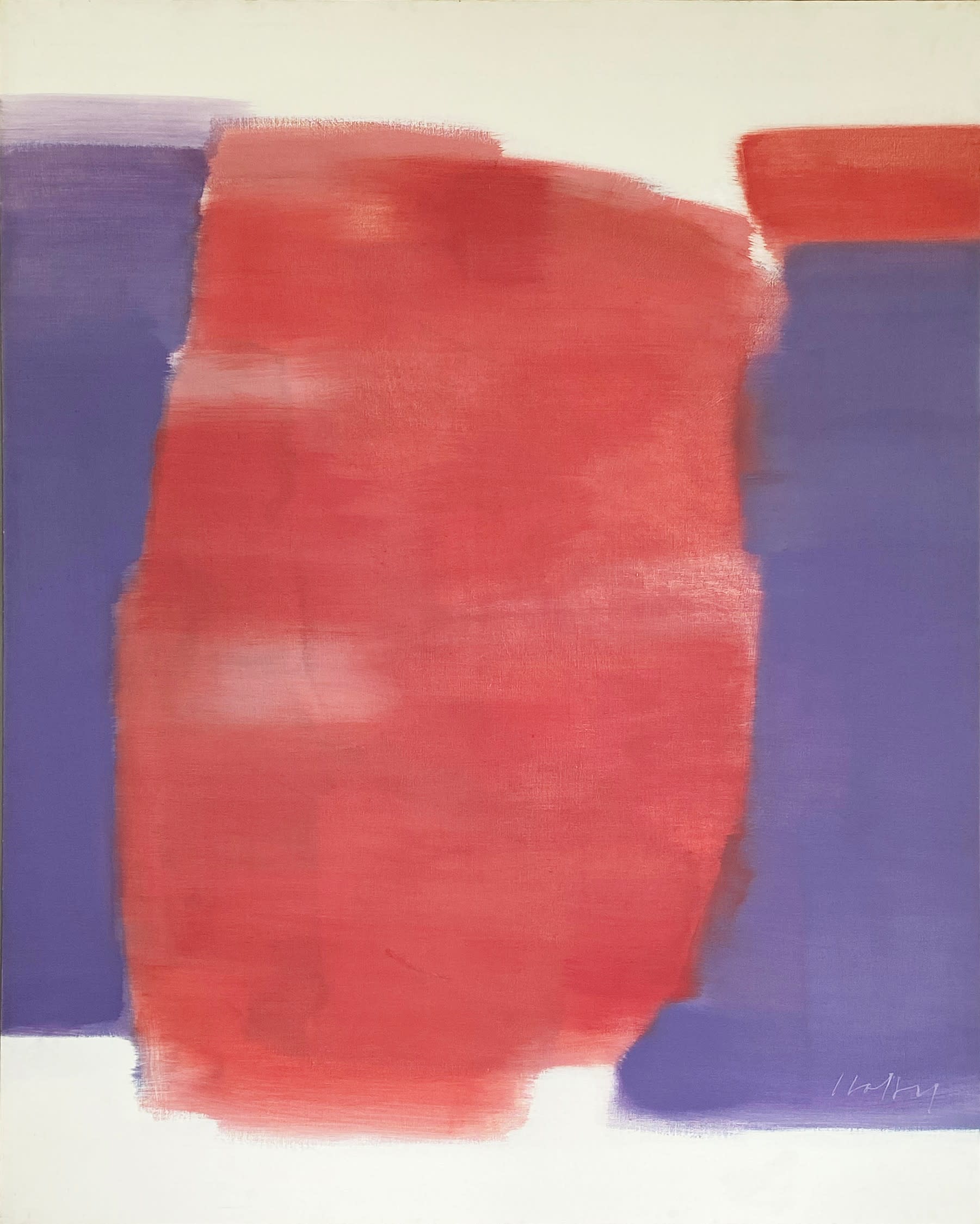 14125, Carl Holty, Pressed, 1962