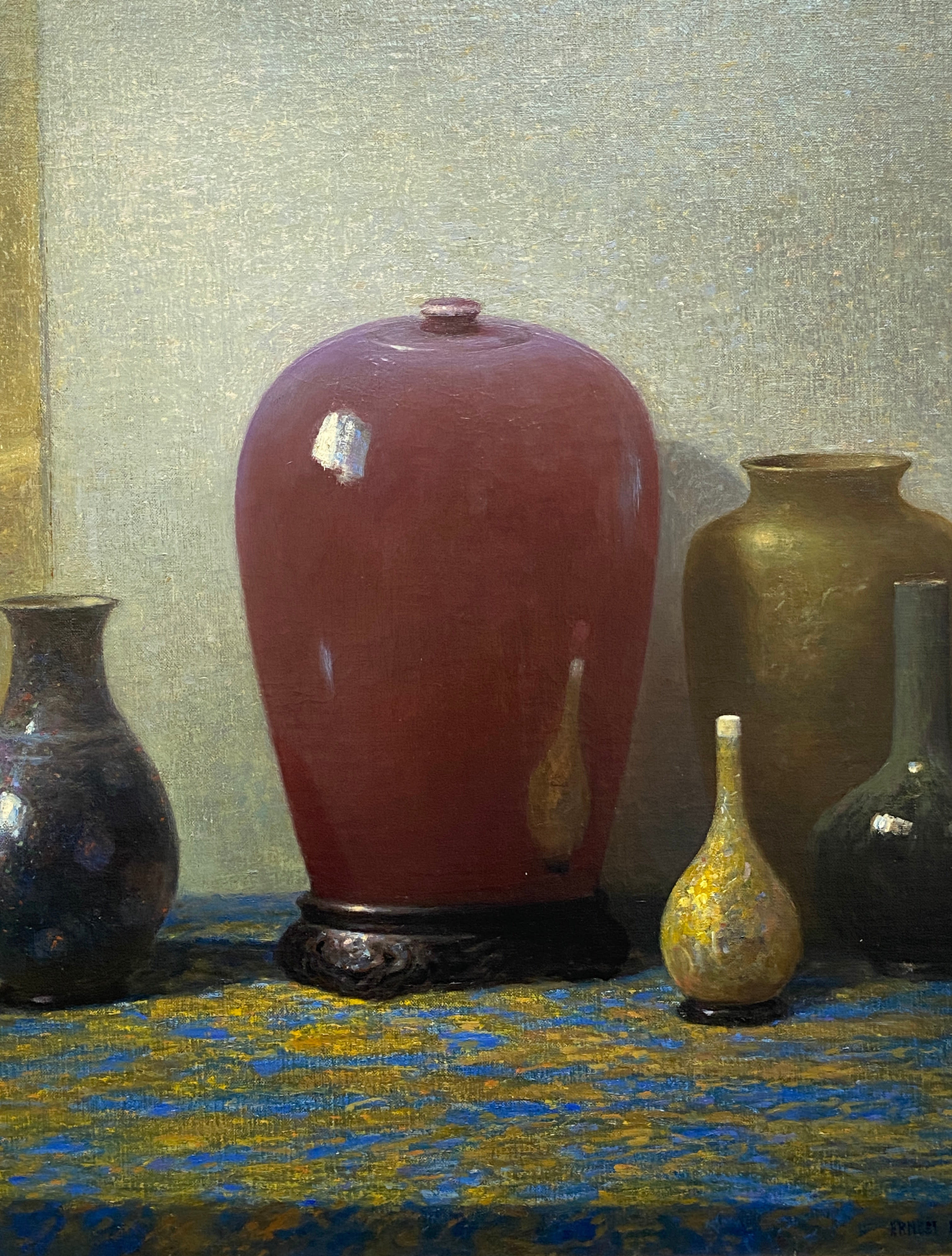18617, Ernest Albert, Oriental Still Life, Circa 1942