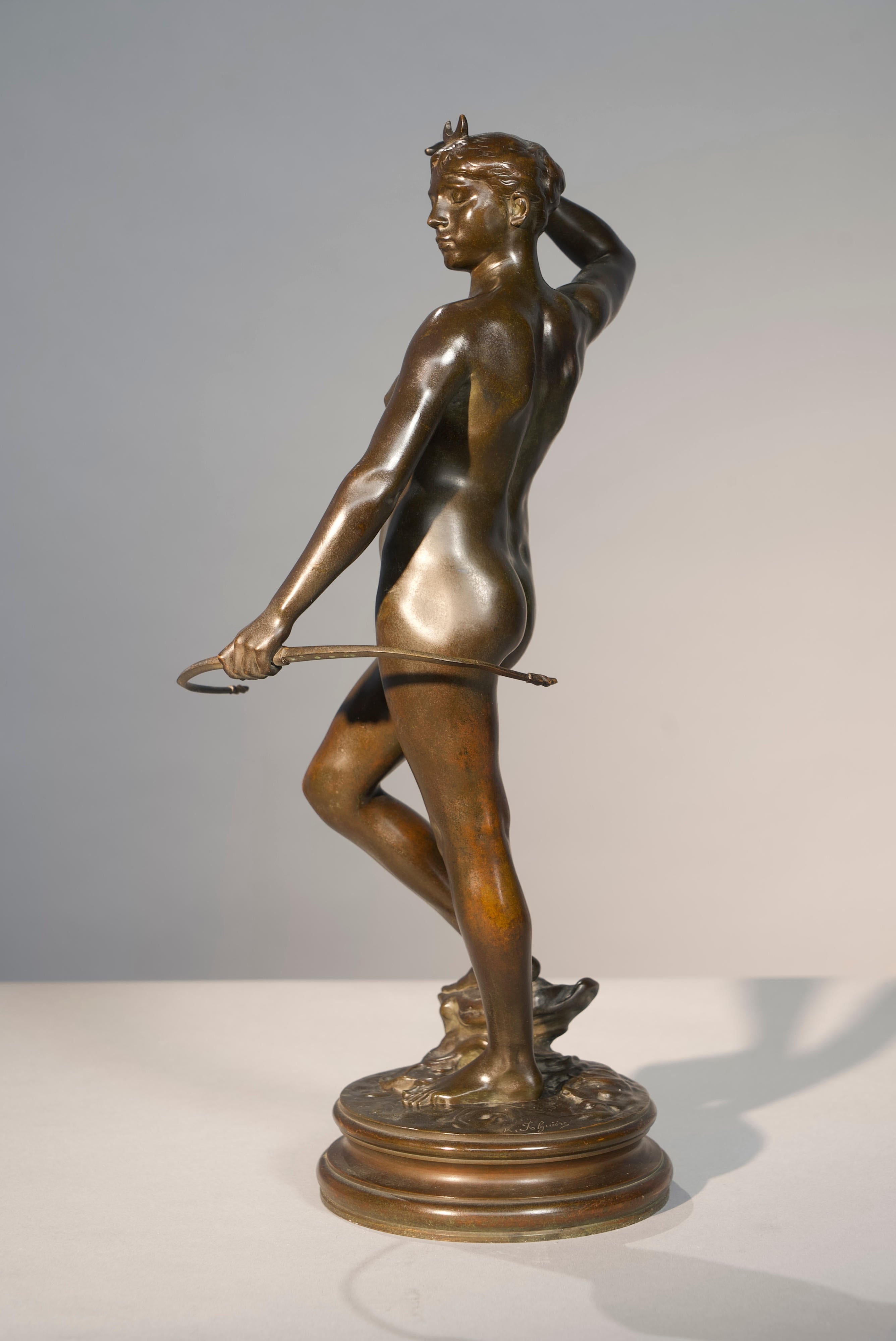 18799, Jean Alexandre Joseph Falguière, Diana, circa late 1880's