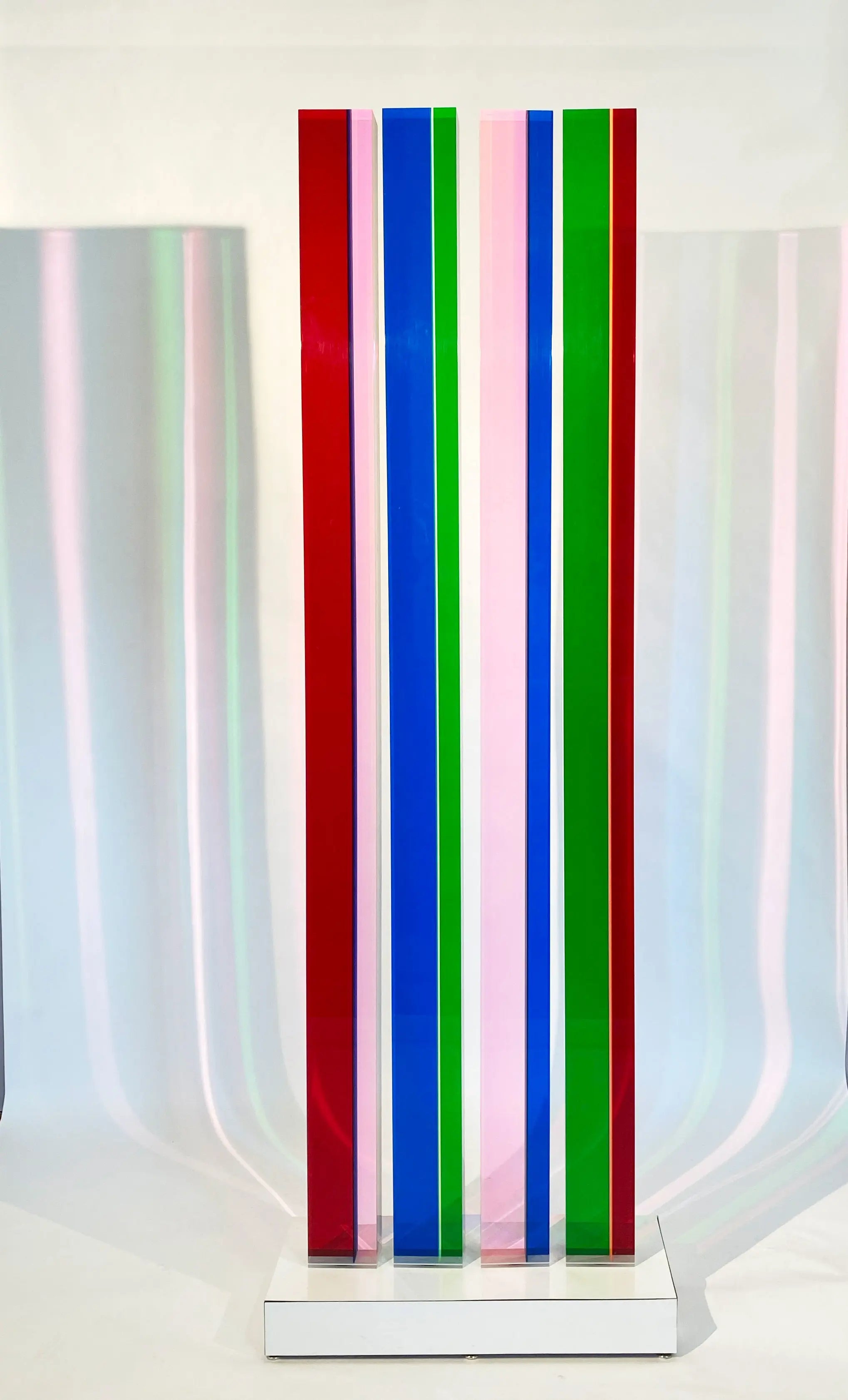 18004, Vasa Velizar Mihich, Four Columns #1497, 1980