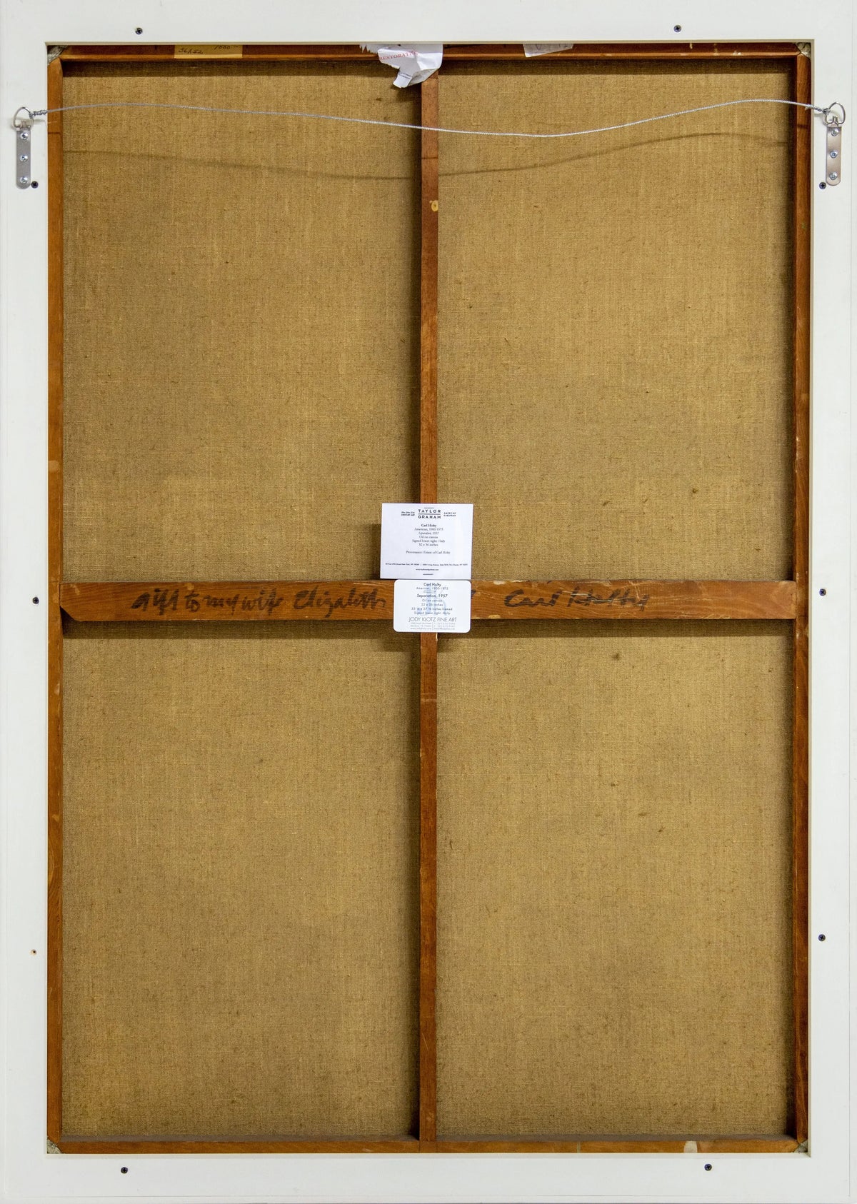 15437, Carl Holty, Separation, 1957