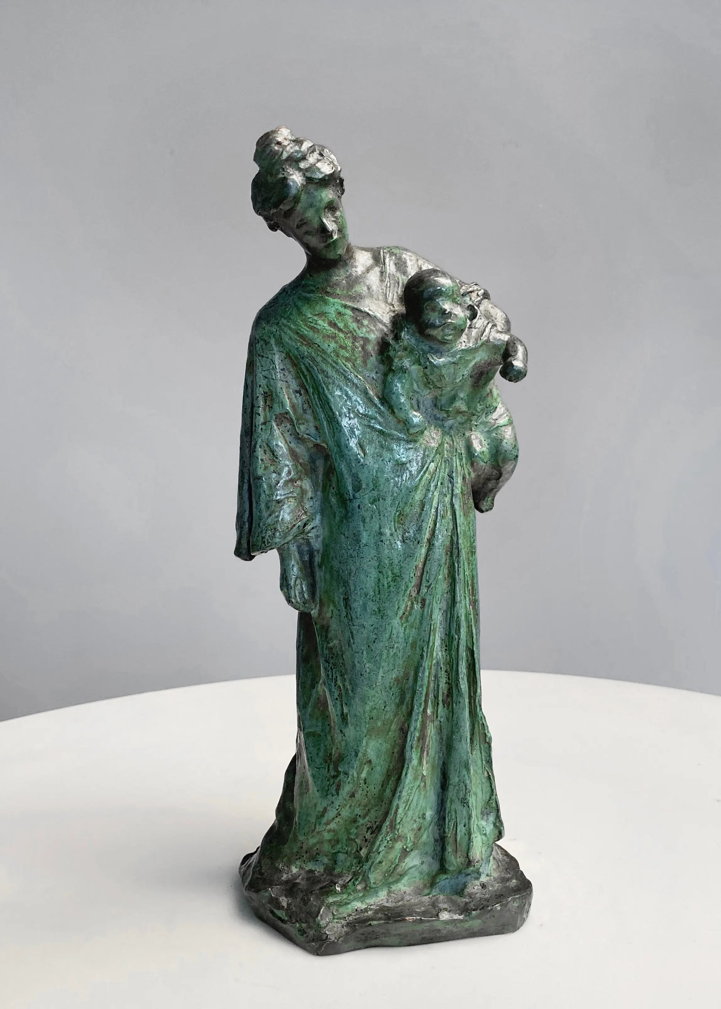 07456, Bessie Potter Vonnoh, Mother and Child, c. 1920