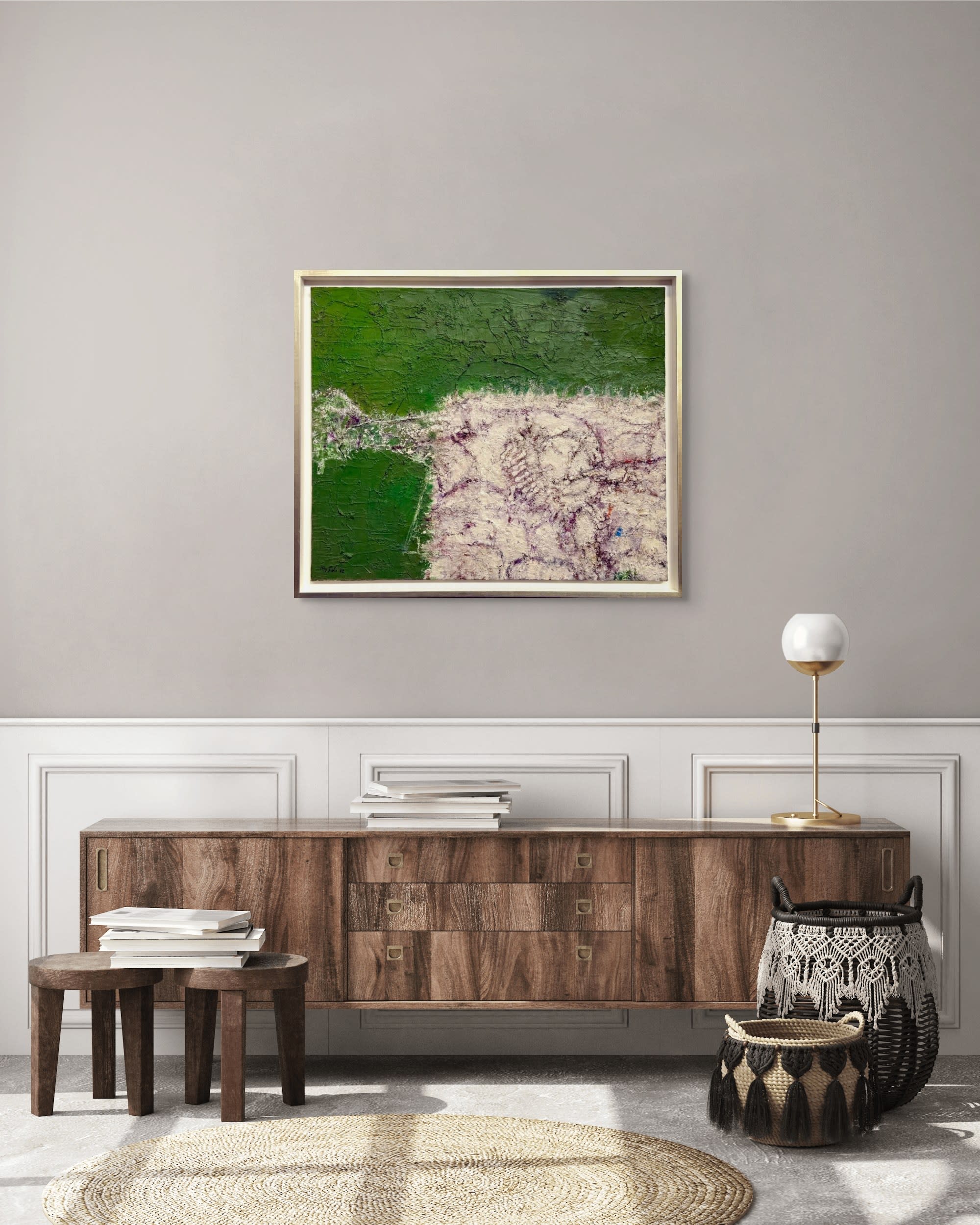18764, Key Sato, Paysage d' Homme, 1972