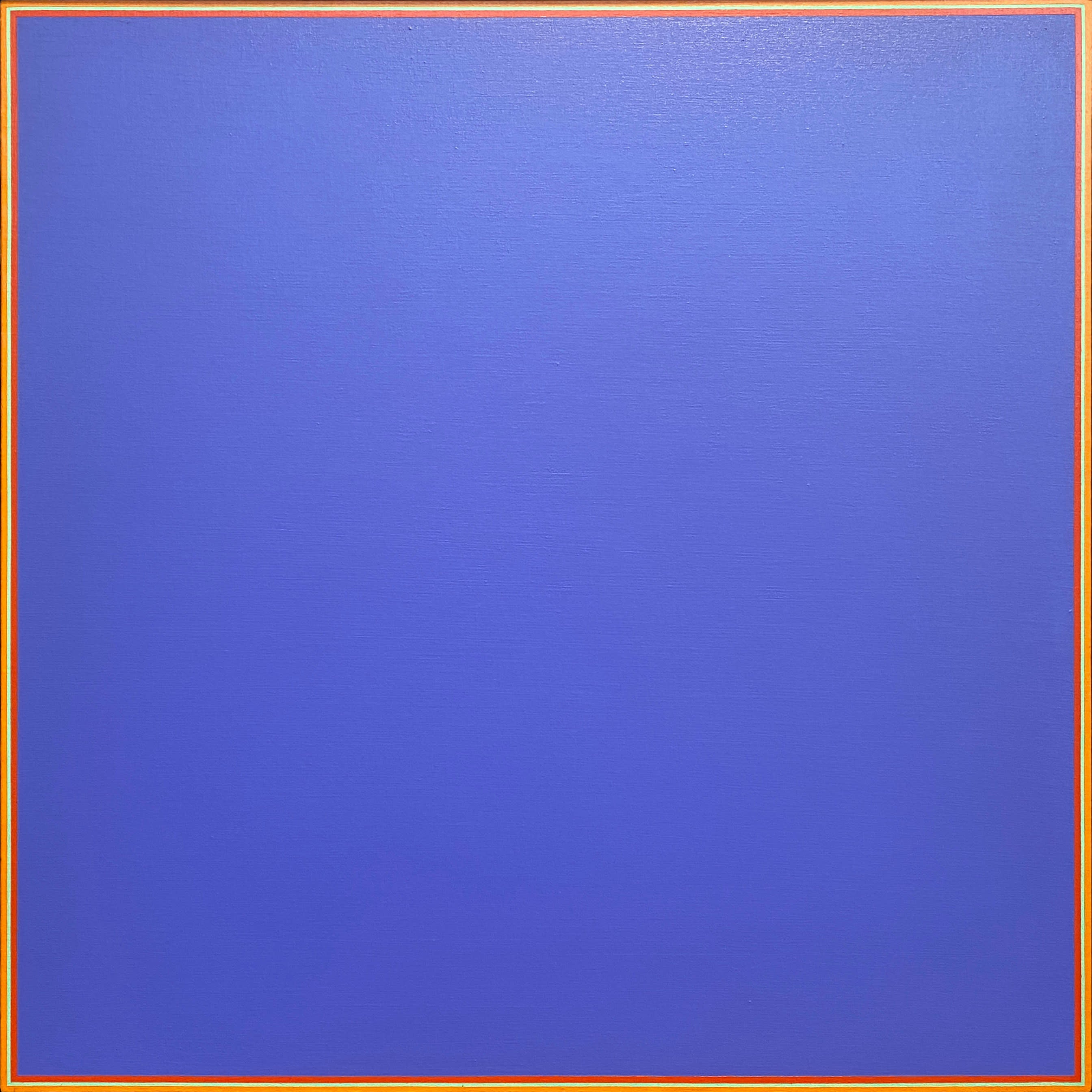 18650, Naohiko Inukai, Blue square No. 3, 1966