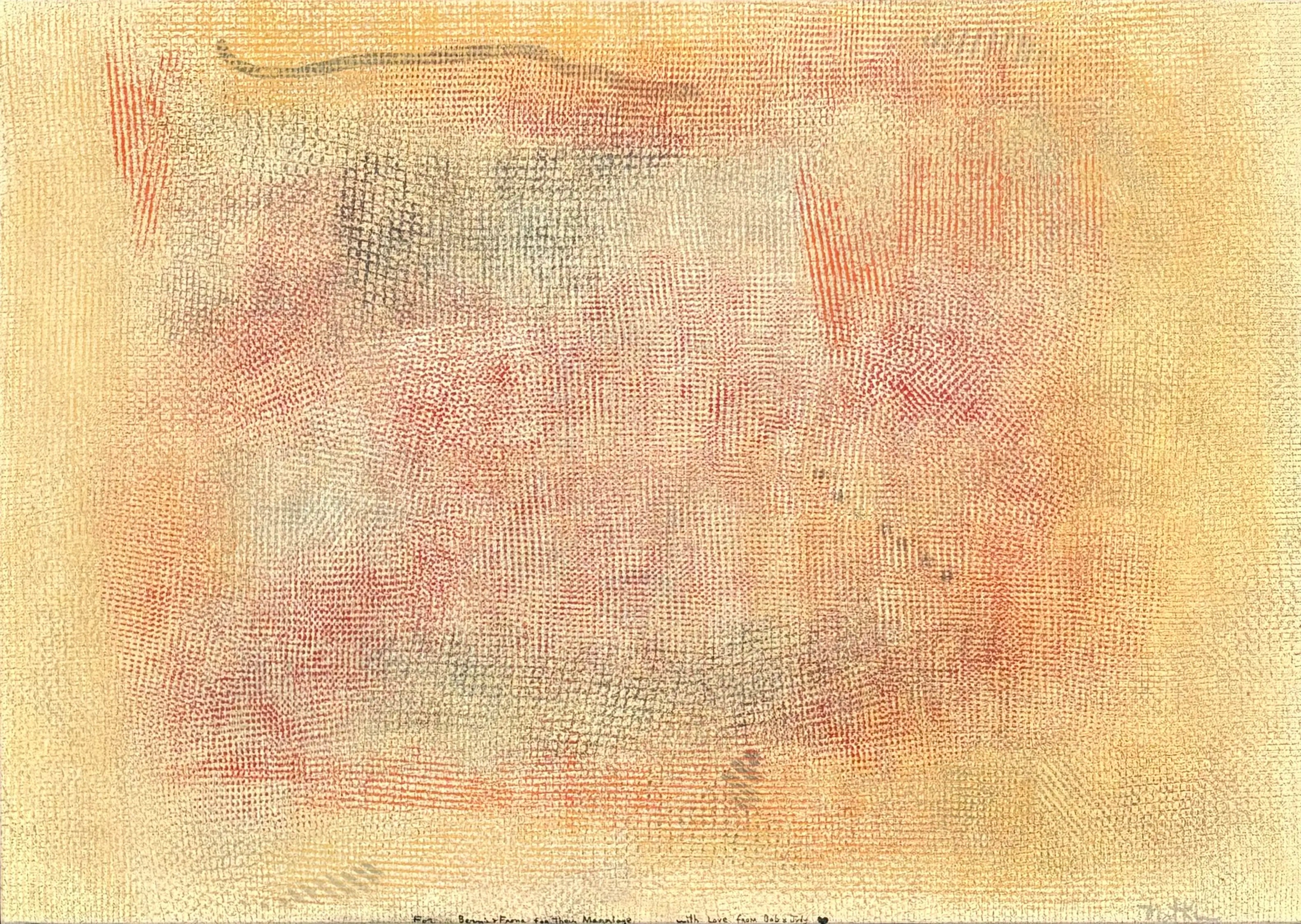18883, Robert Natkin, Intimate Light Series, Red, c. 1970's