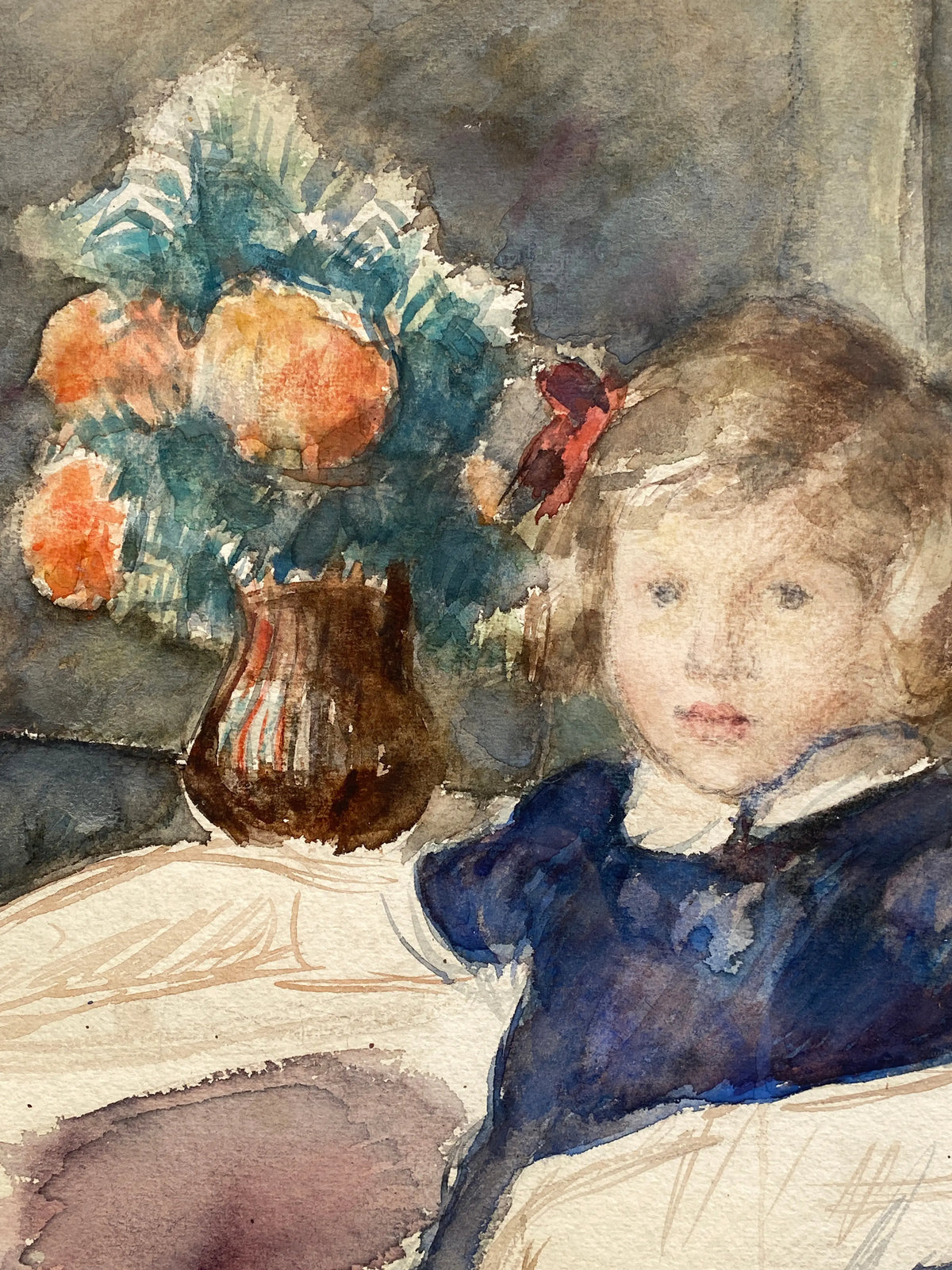 15541, Simka Simkhovitch, Sonya in Blue, c. 1936