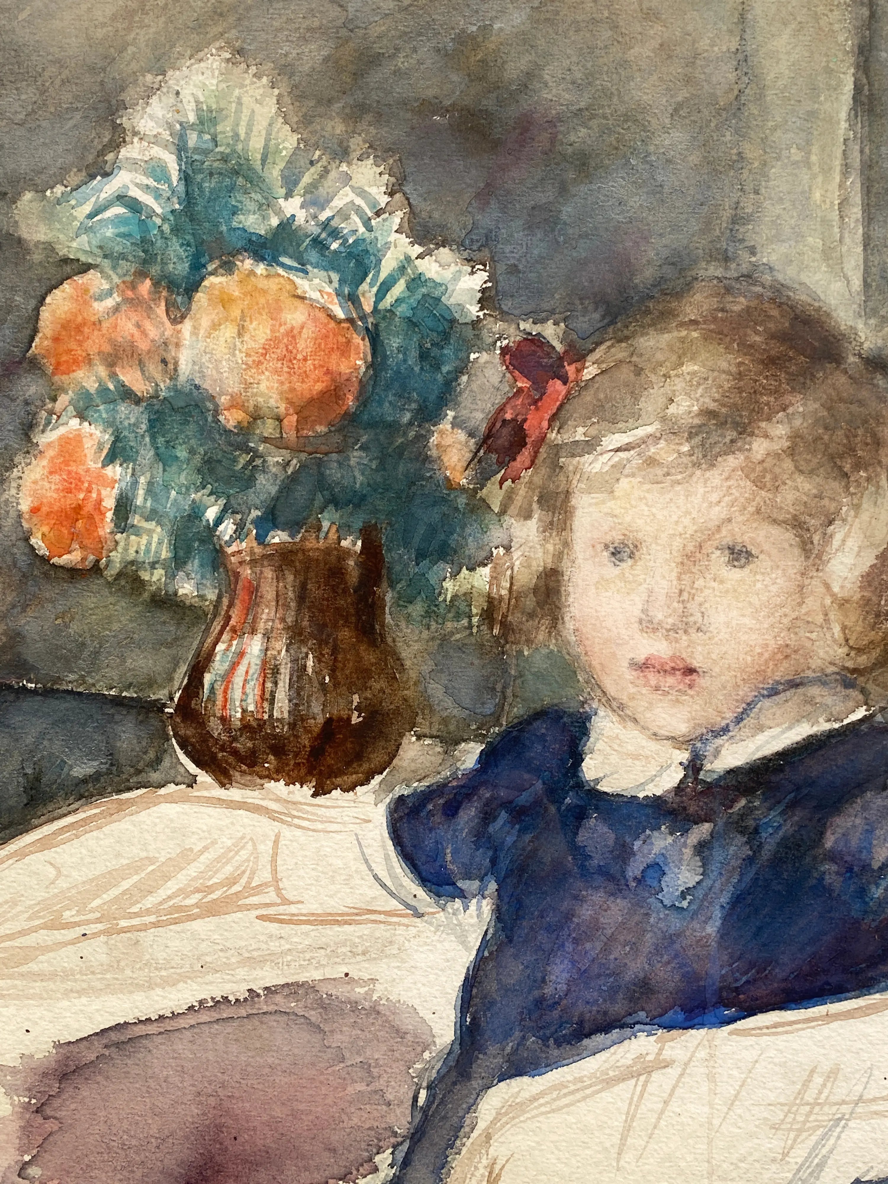 15541, Simka Simkhovitch, Sonya in Blue, circa 1936