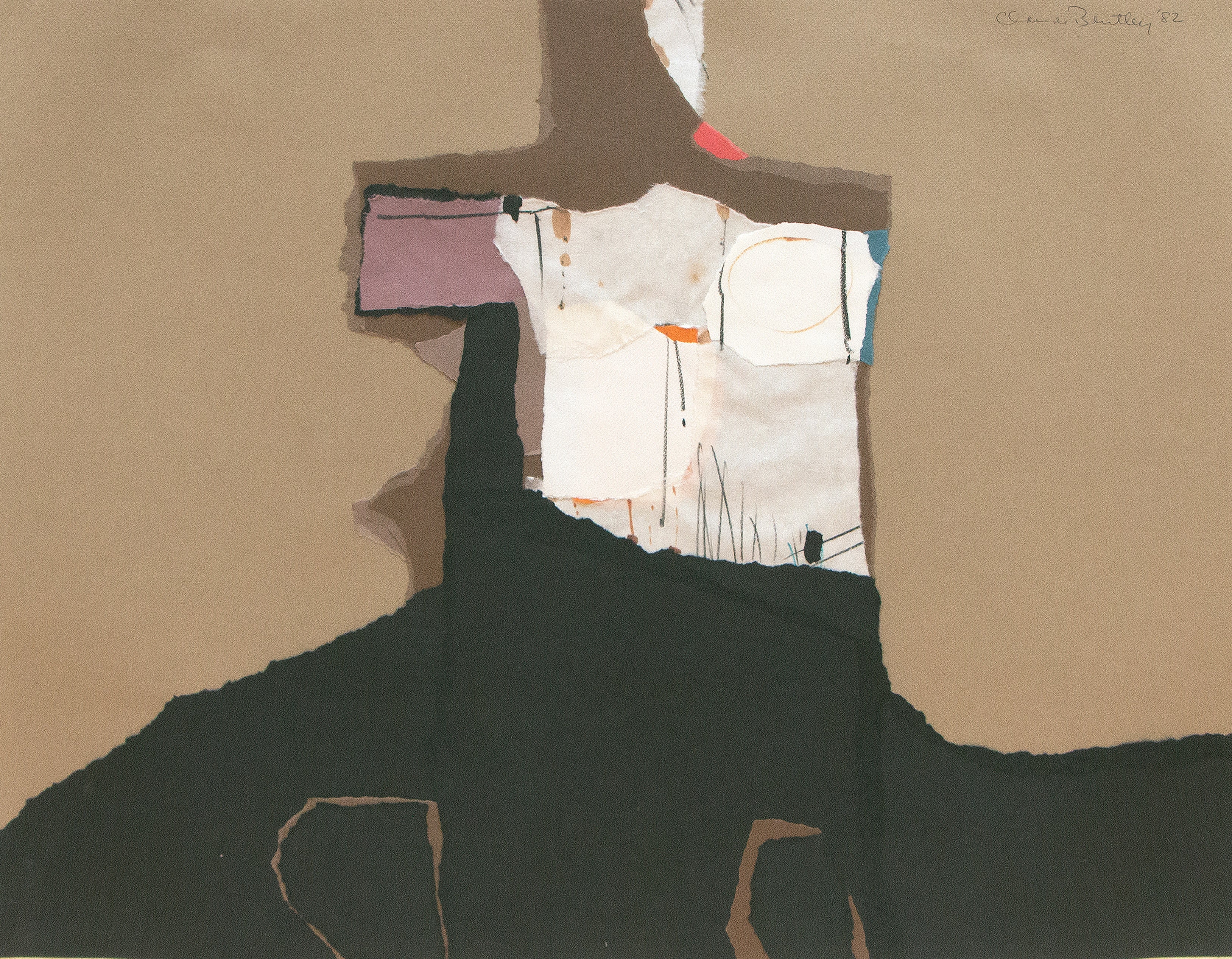 17216, Claude Bentley, Dream of High Place, 1982