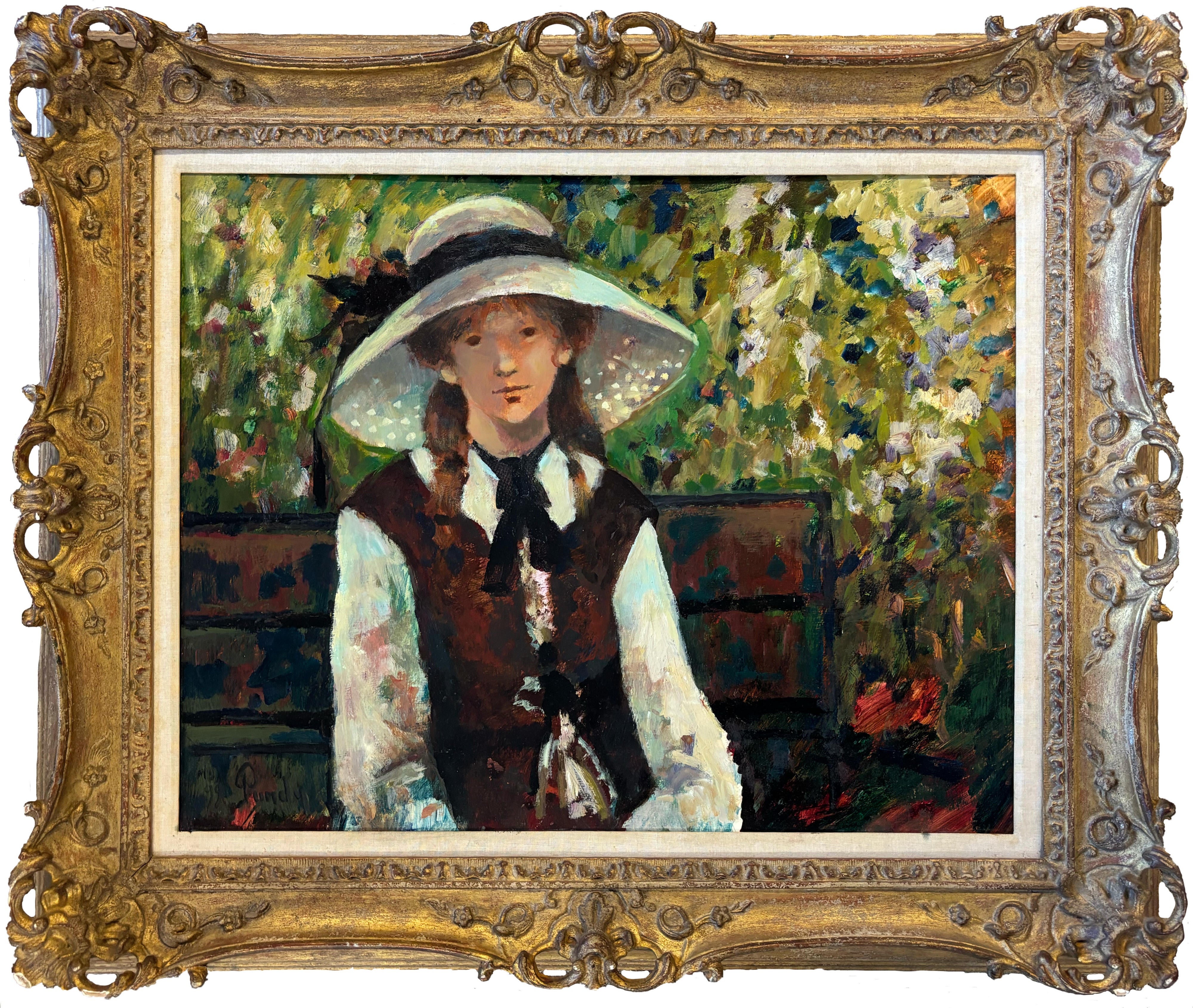 16434, Donald R. Purdy, Girl With Hat, 1999