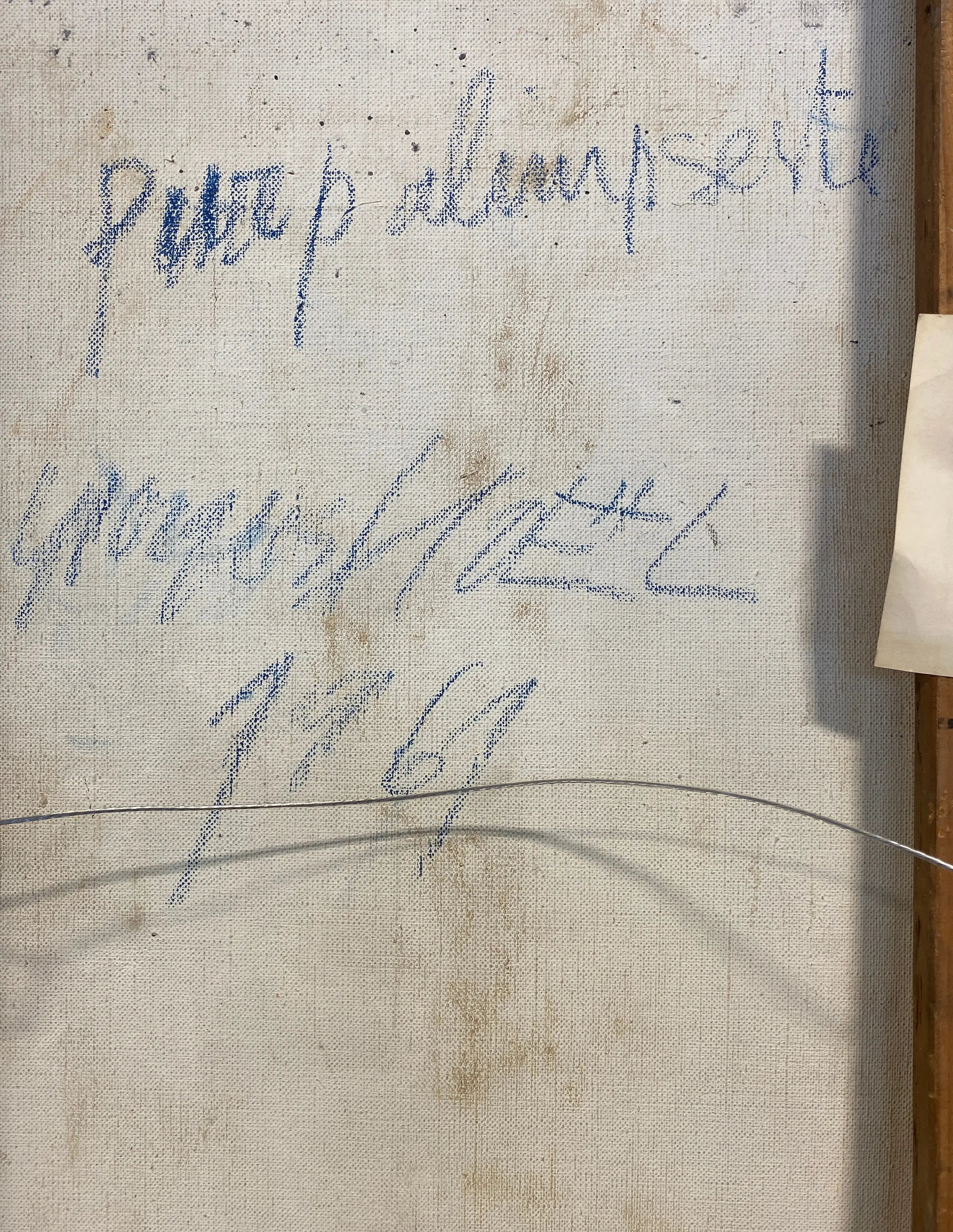 18483, Georges Noël, Pur Palimpseste, 1961