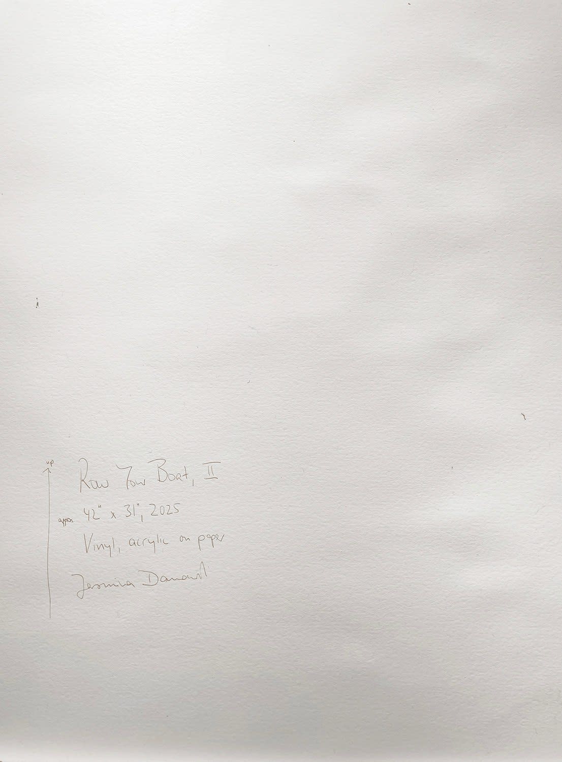 18709, Jasmina Danowski, Row Your Boat, II, 2025