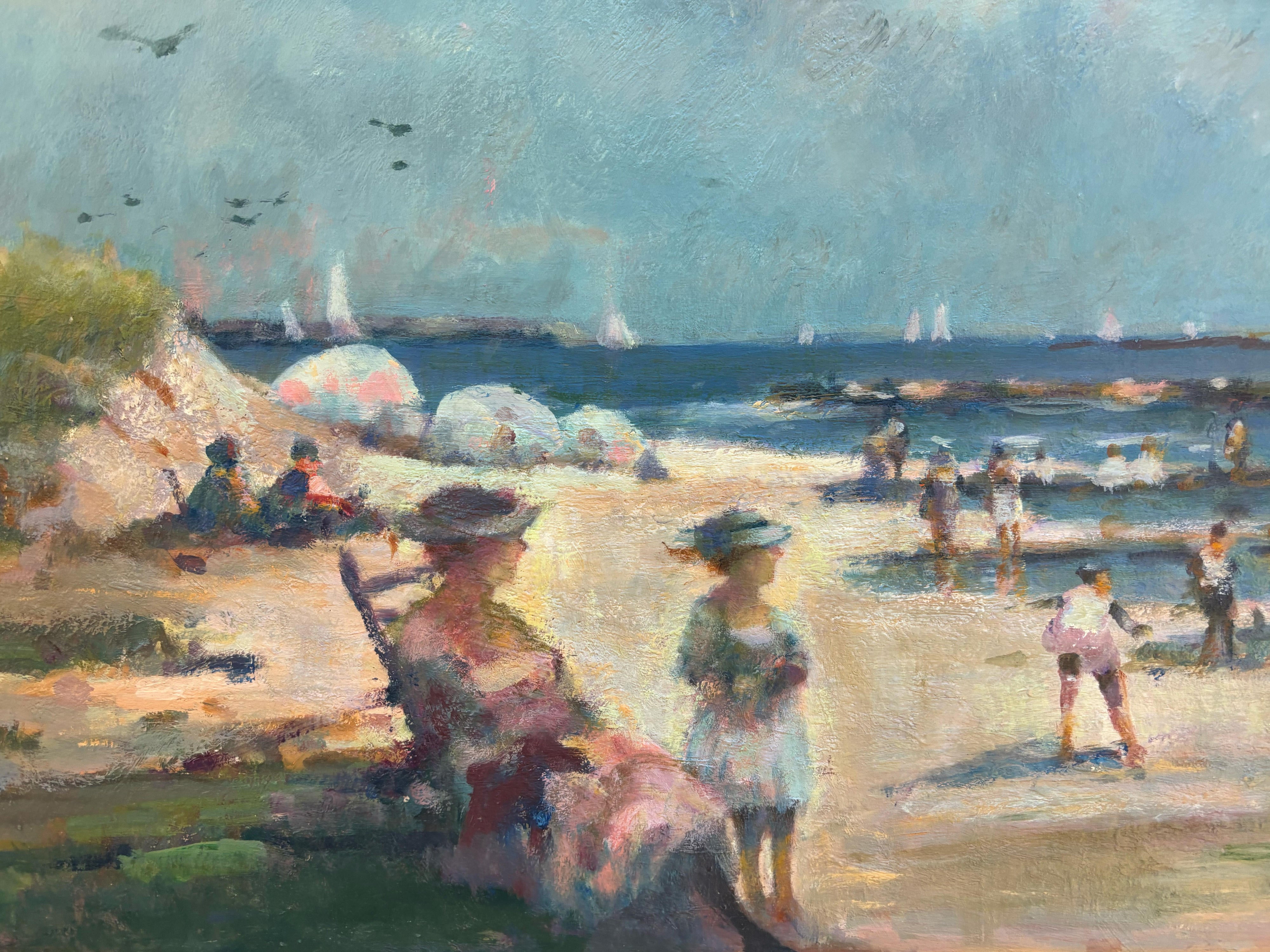 15372, Donald R. Purdy, A Day at the Beach, 1999